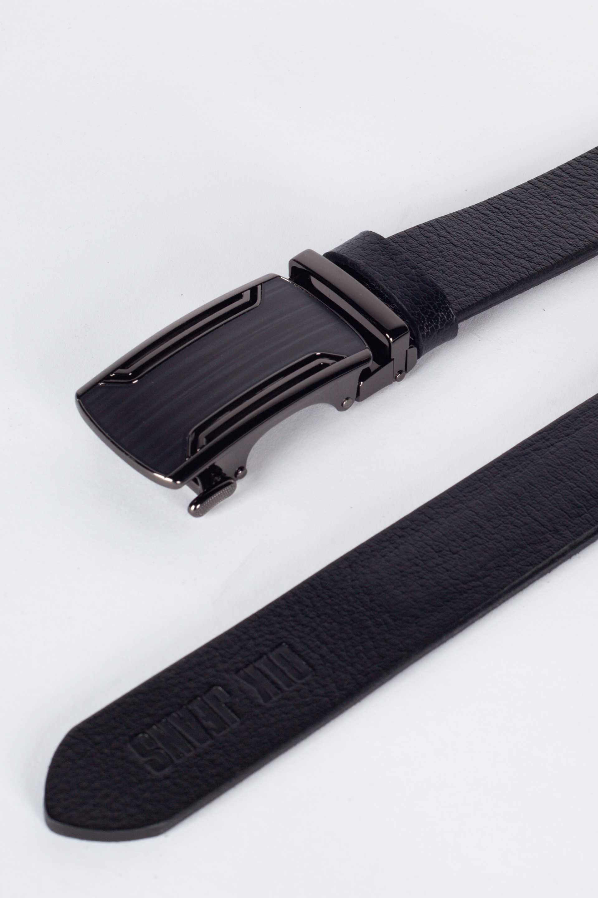 Leather belt BLK JEANS 984235-202-01