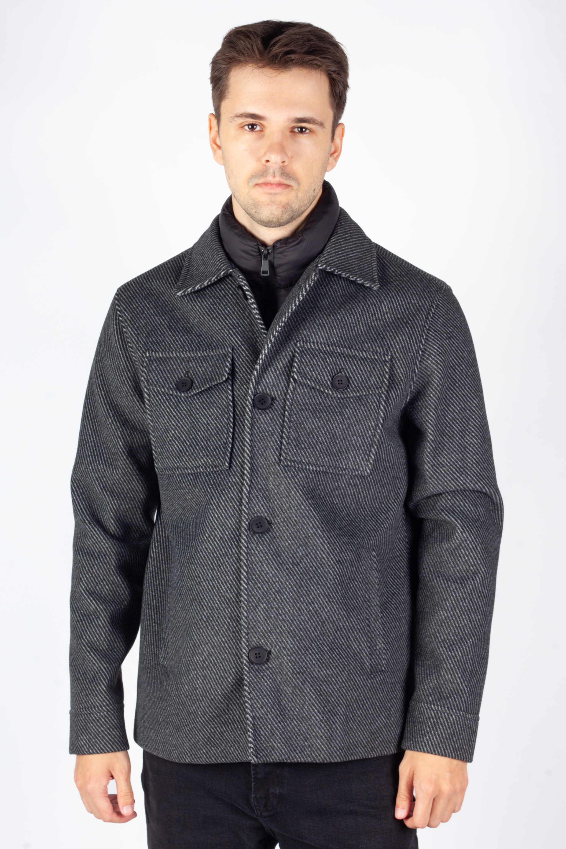 Jacket FRAPPOLI 9995-MAXI-SIYAH