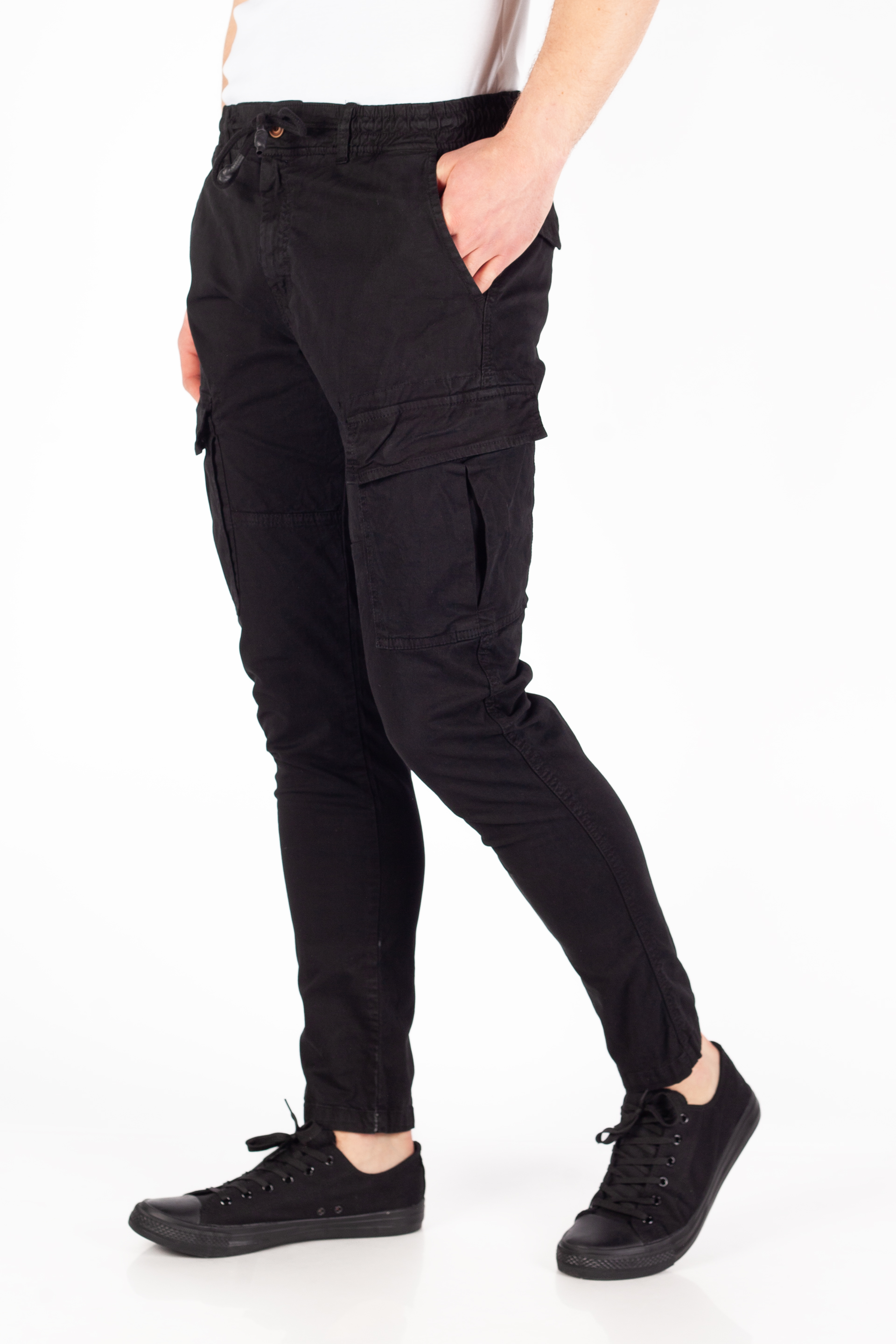 Cargo trousers KENZARRO A3013-BLACK-51