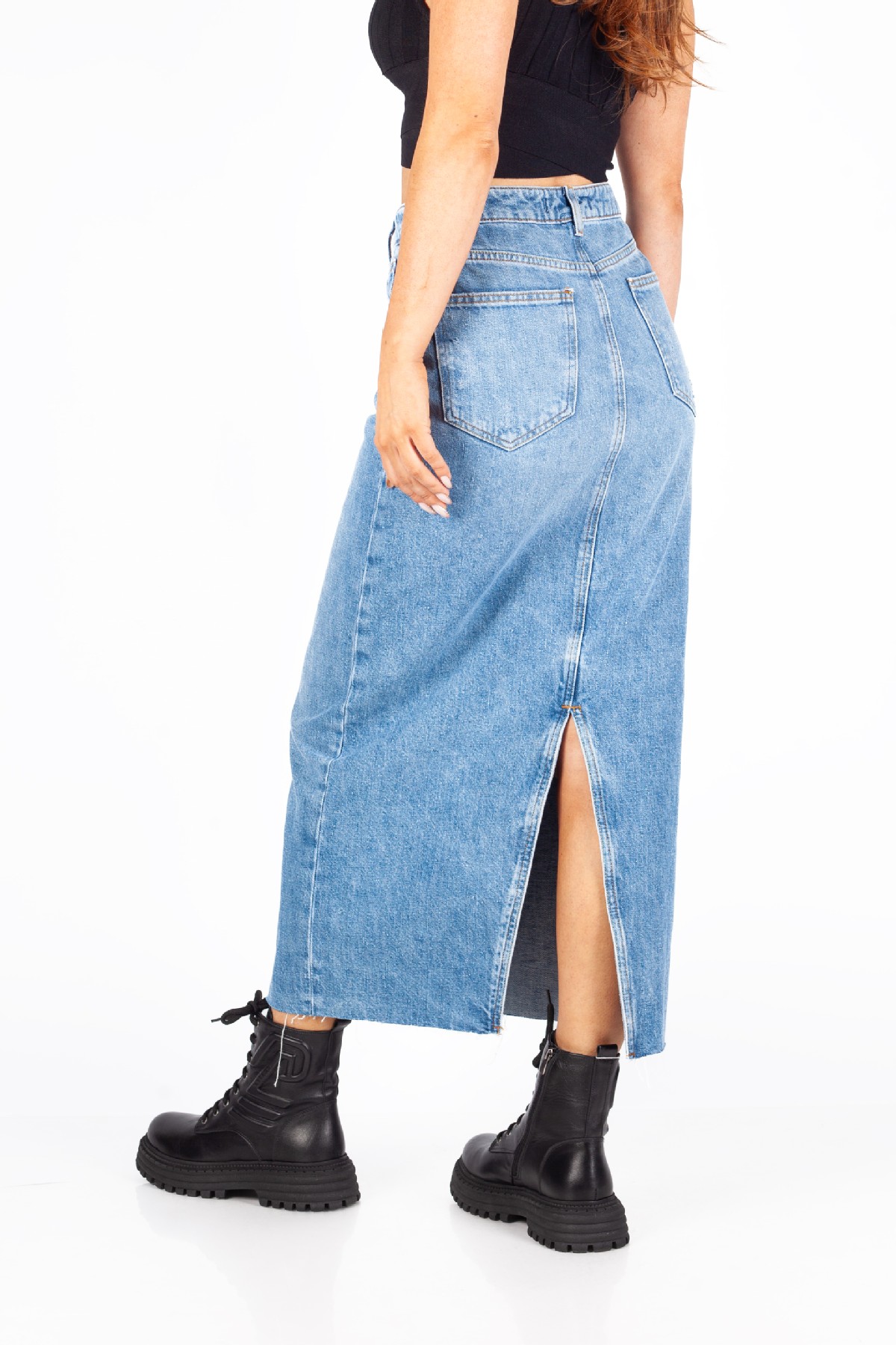 Denim skirt CROSS JEANS C4914-005