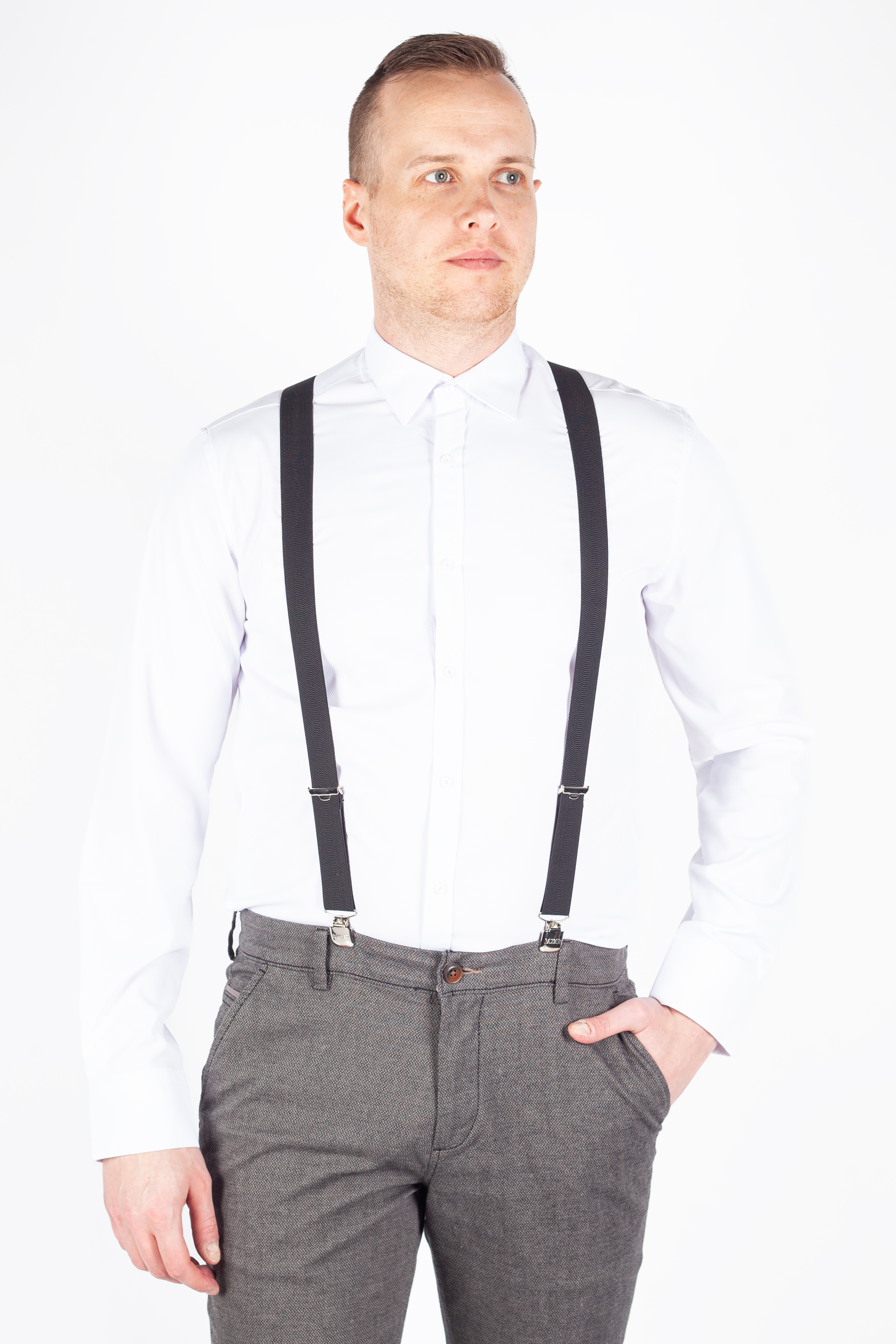 Suspenders X JEANS DJ30-036-BLACK