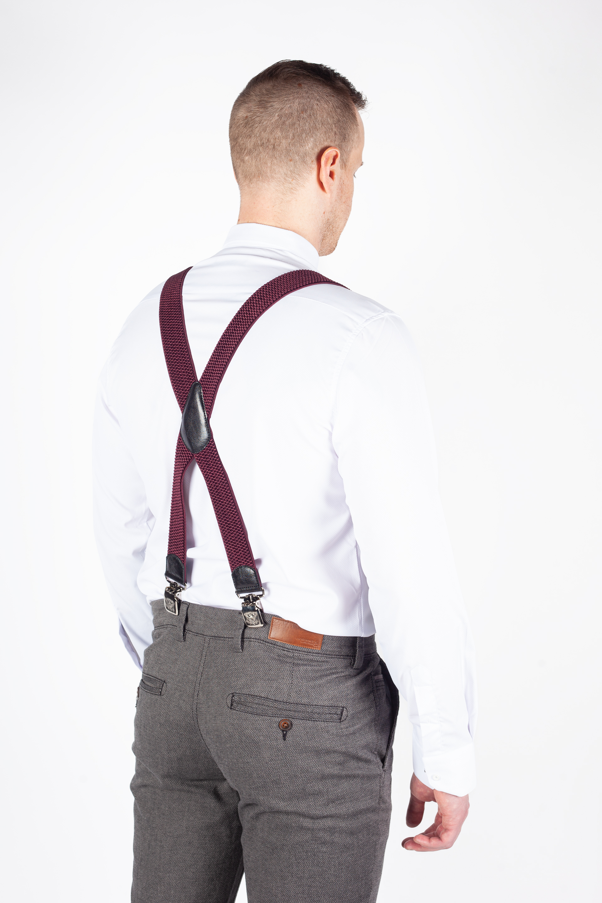 Suspenders X JEANS DJ40-014-BORDO