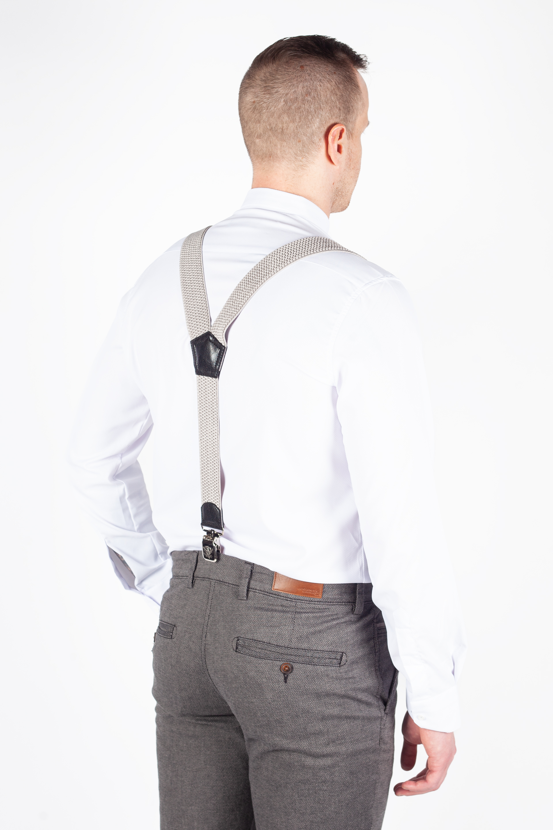 Suspenders X JEANS DYK40-003-LIGHT-GRAY