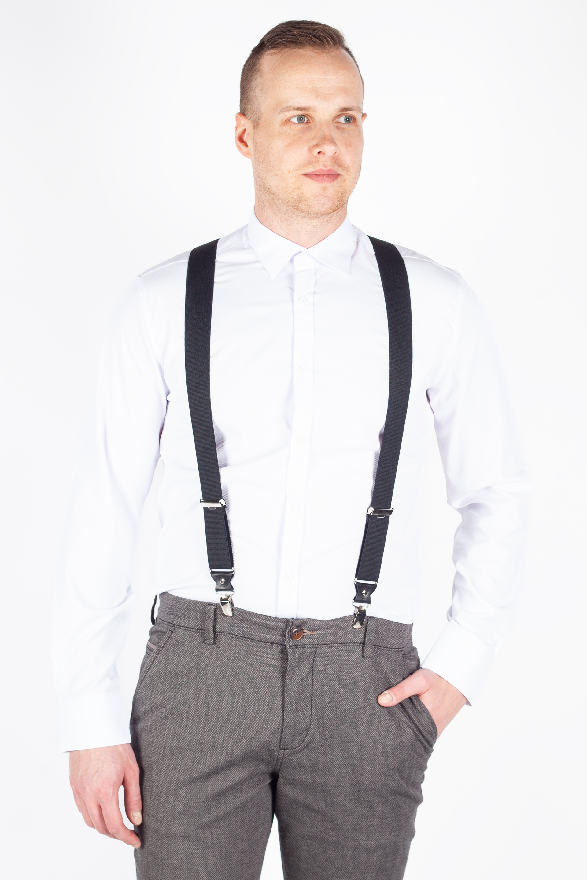 Suspenders X JEANS DYZK35-001-BLACK