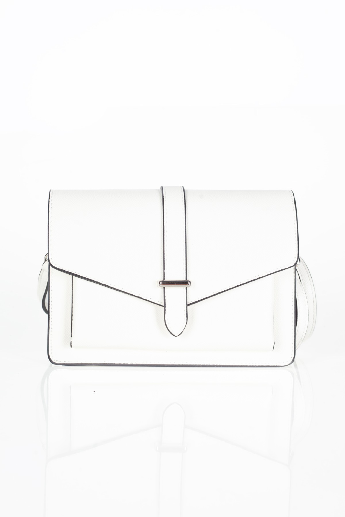 Shoulder bag FLORA&CO F6743-BLANC