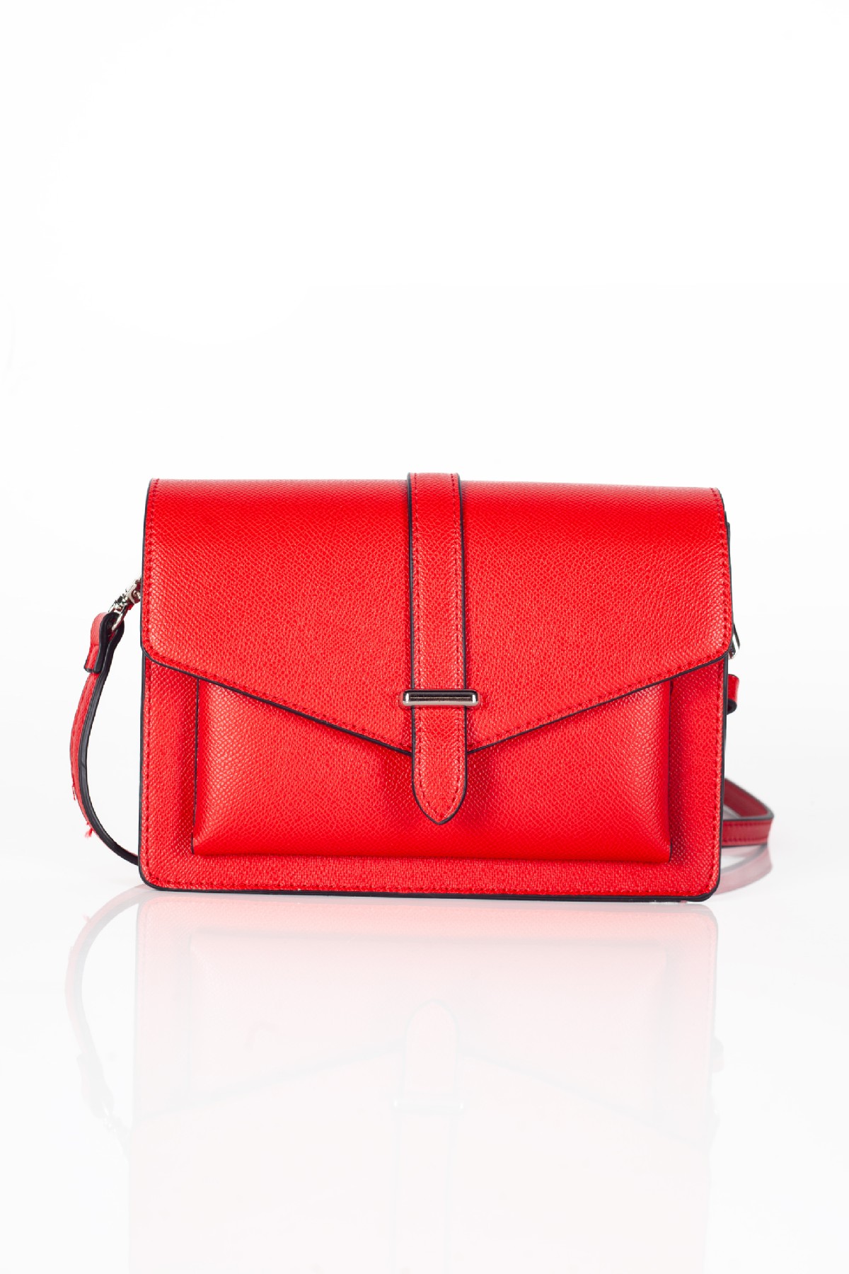 Shoulder bag FLORA&CO F6743-ROUGE-CLAIR