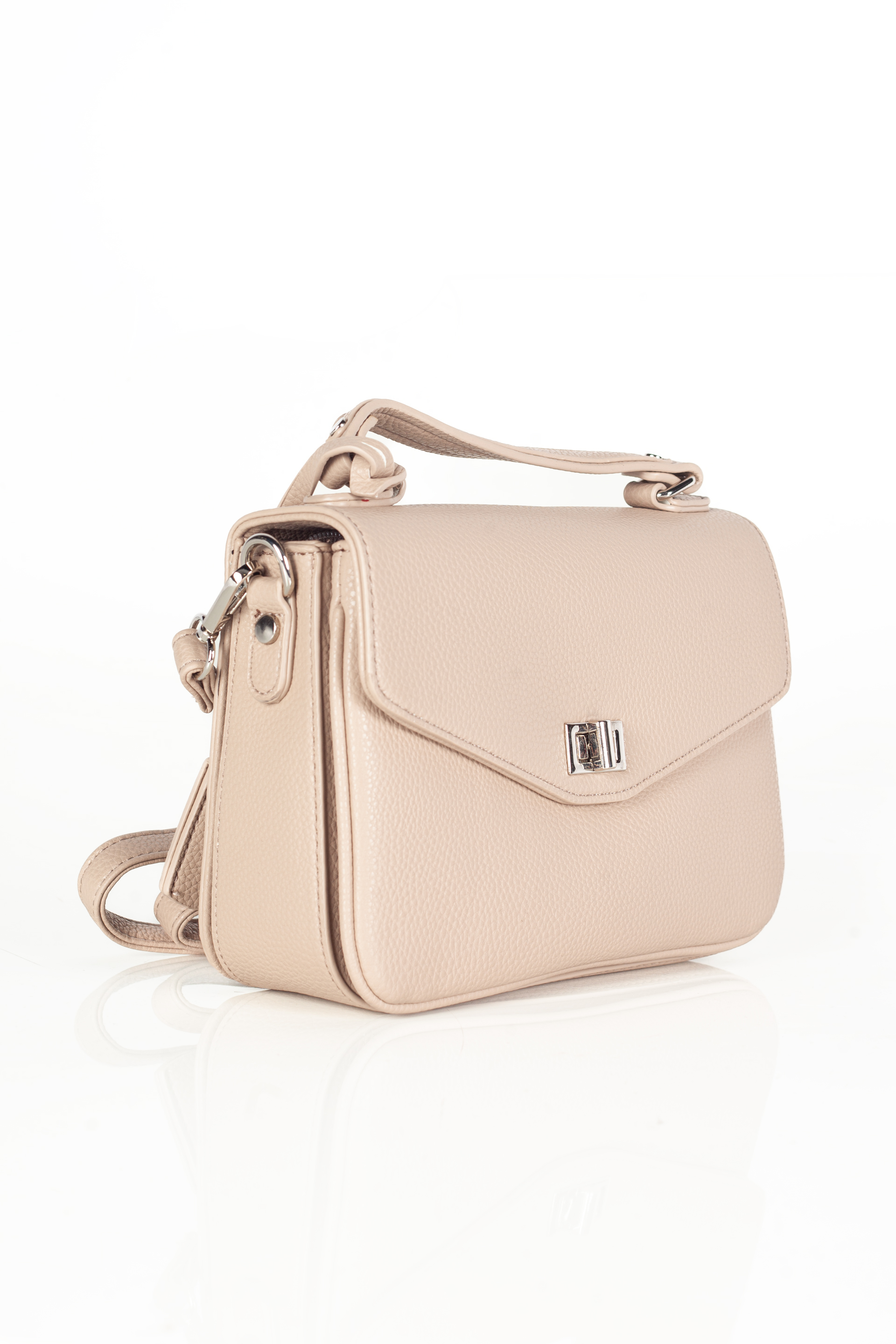 Handbag FLORA&CO F6979-BEIGE