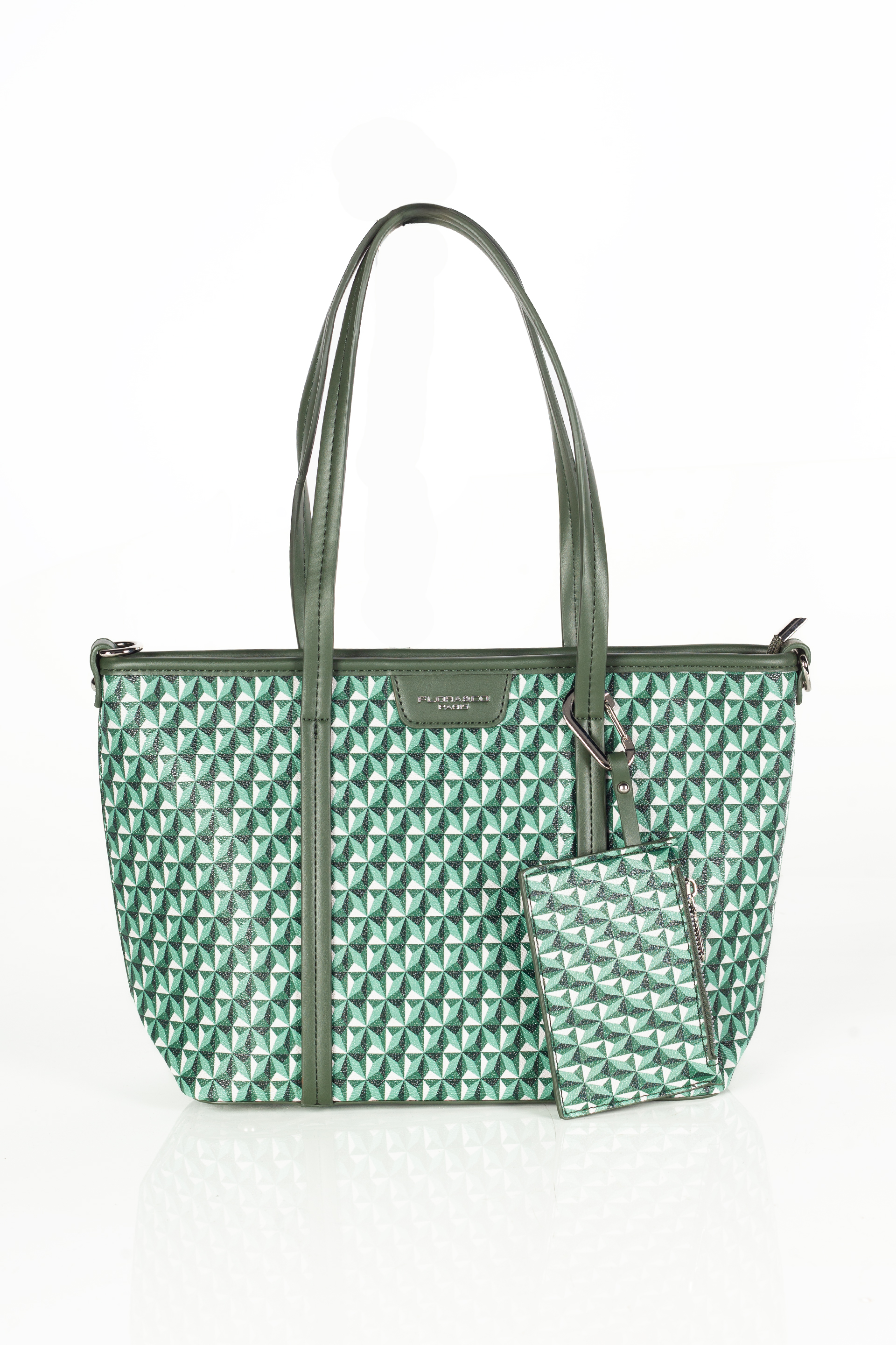 Handbag FLORA&CO F8545-VERT