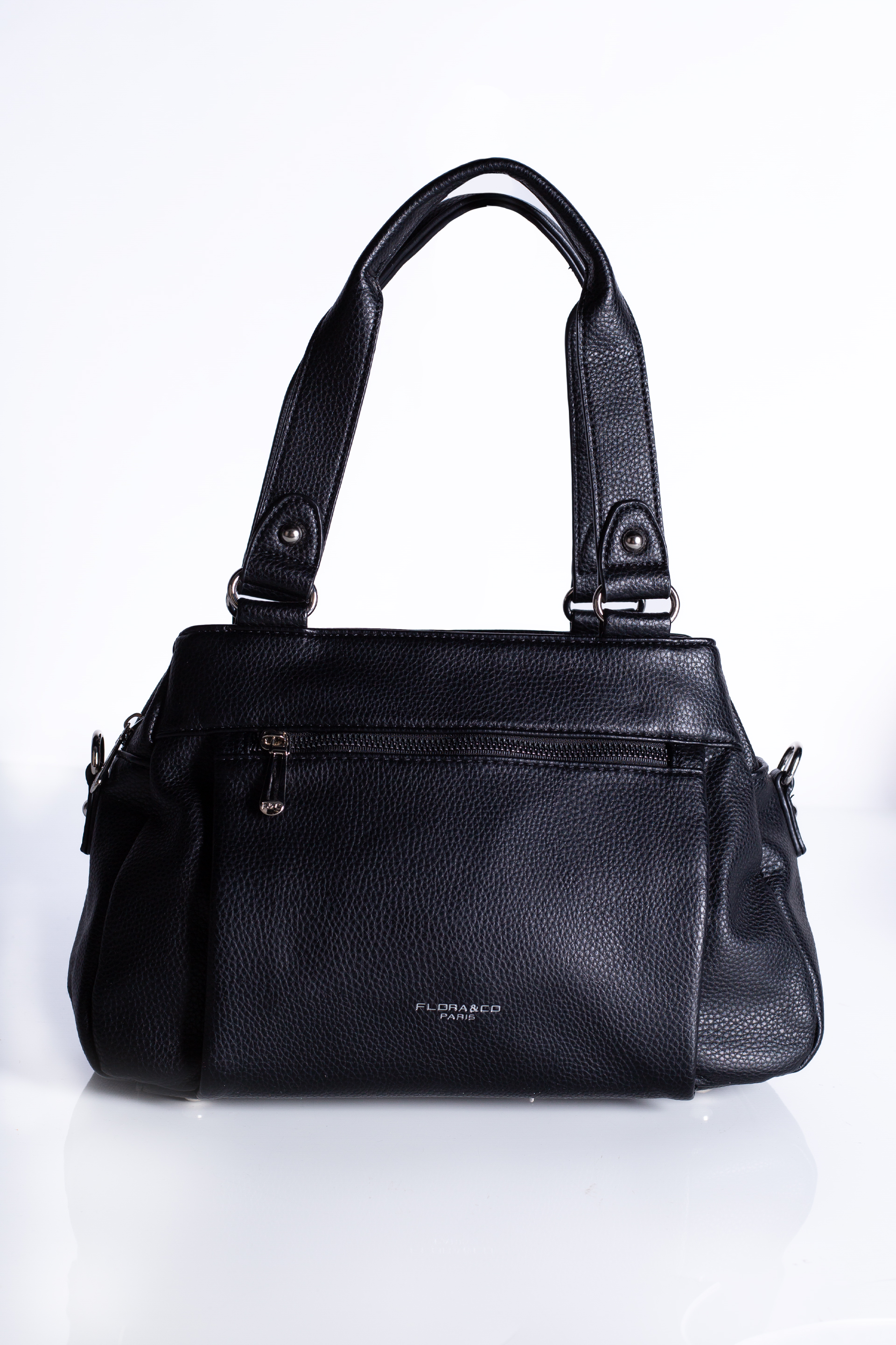 Handbag FLORA&CO H6923-NOIR