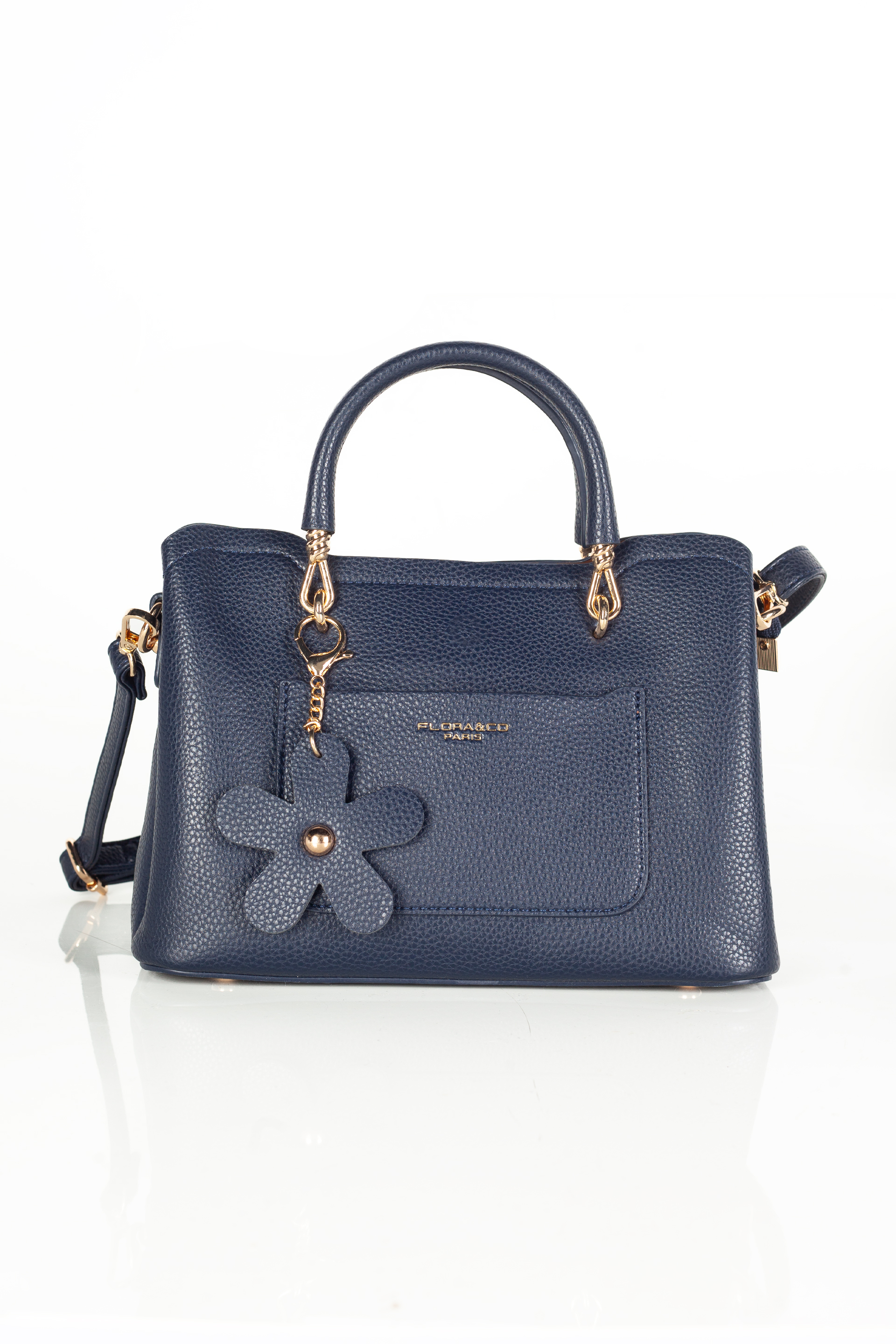 Handbag FLORA&CO H6931-BLEU