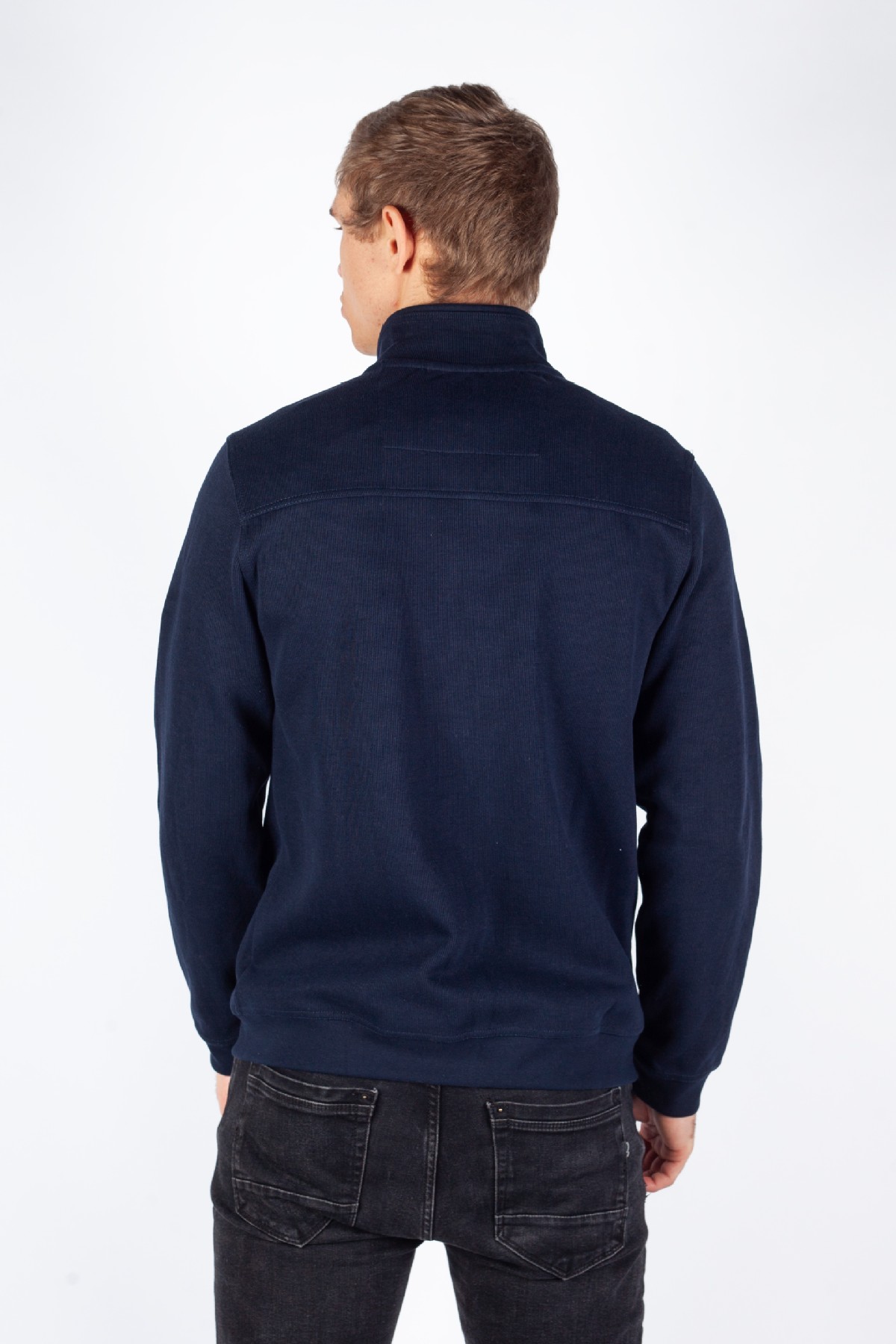 Zip up Hoodie VOILE BLEUE PICASSO-NAVY