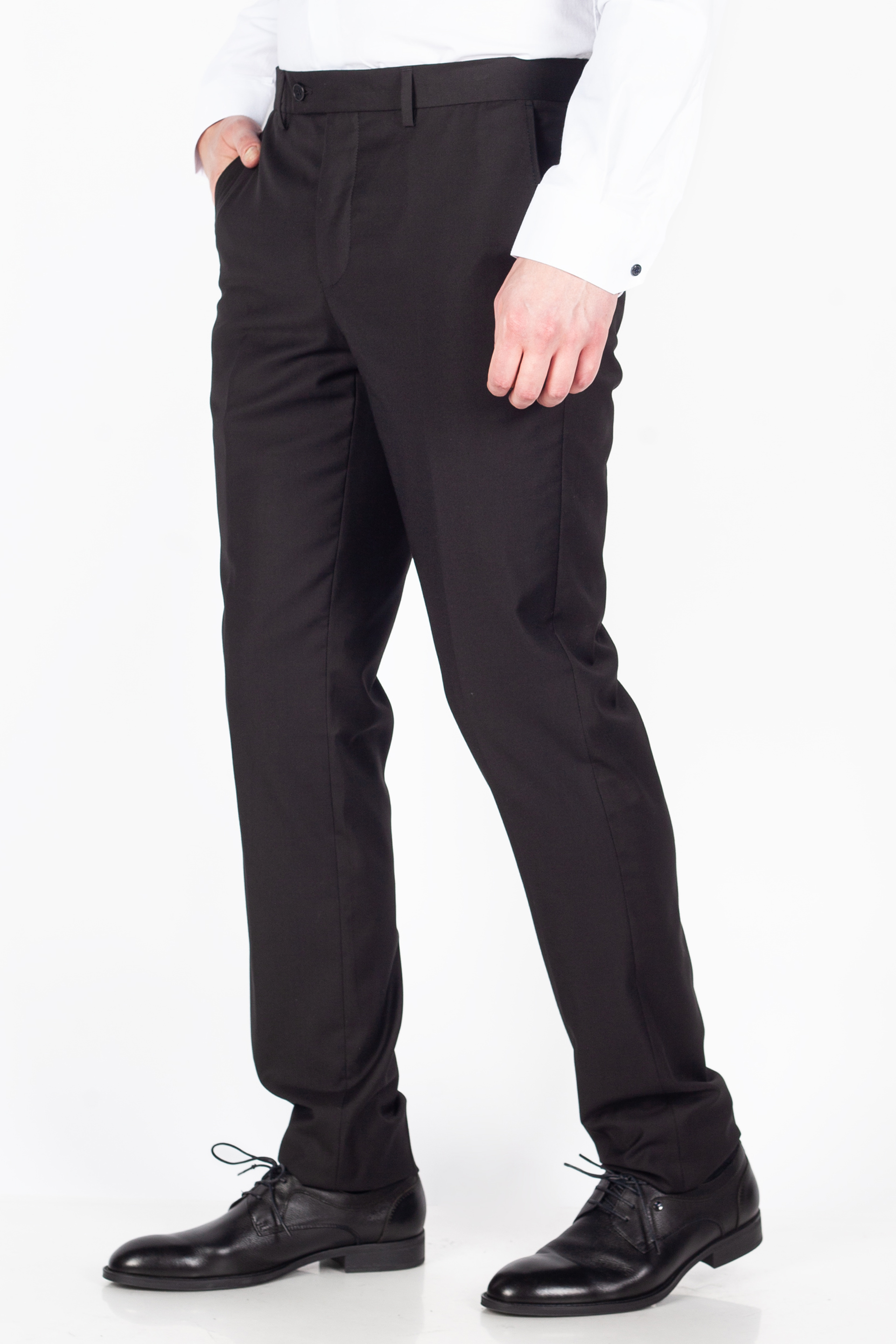 Suit trousers BAGGI BY X-JEANS TORINO-001-SIYAH-PANTS