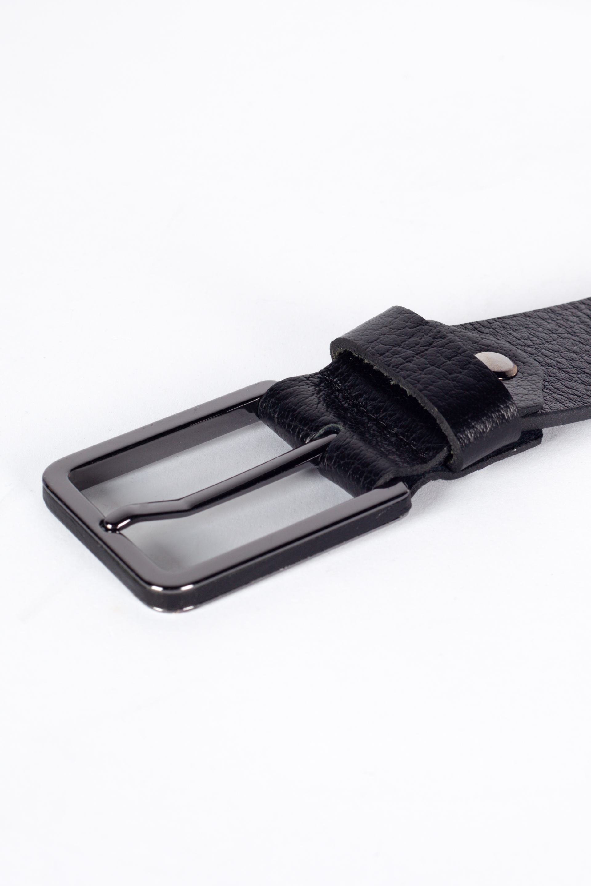 Leather belt BLK JEANS 360840-202-01