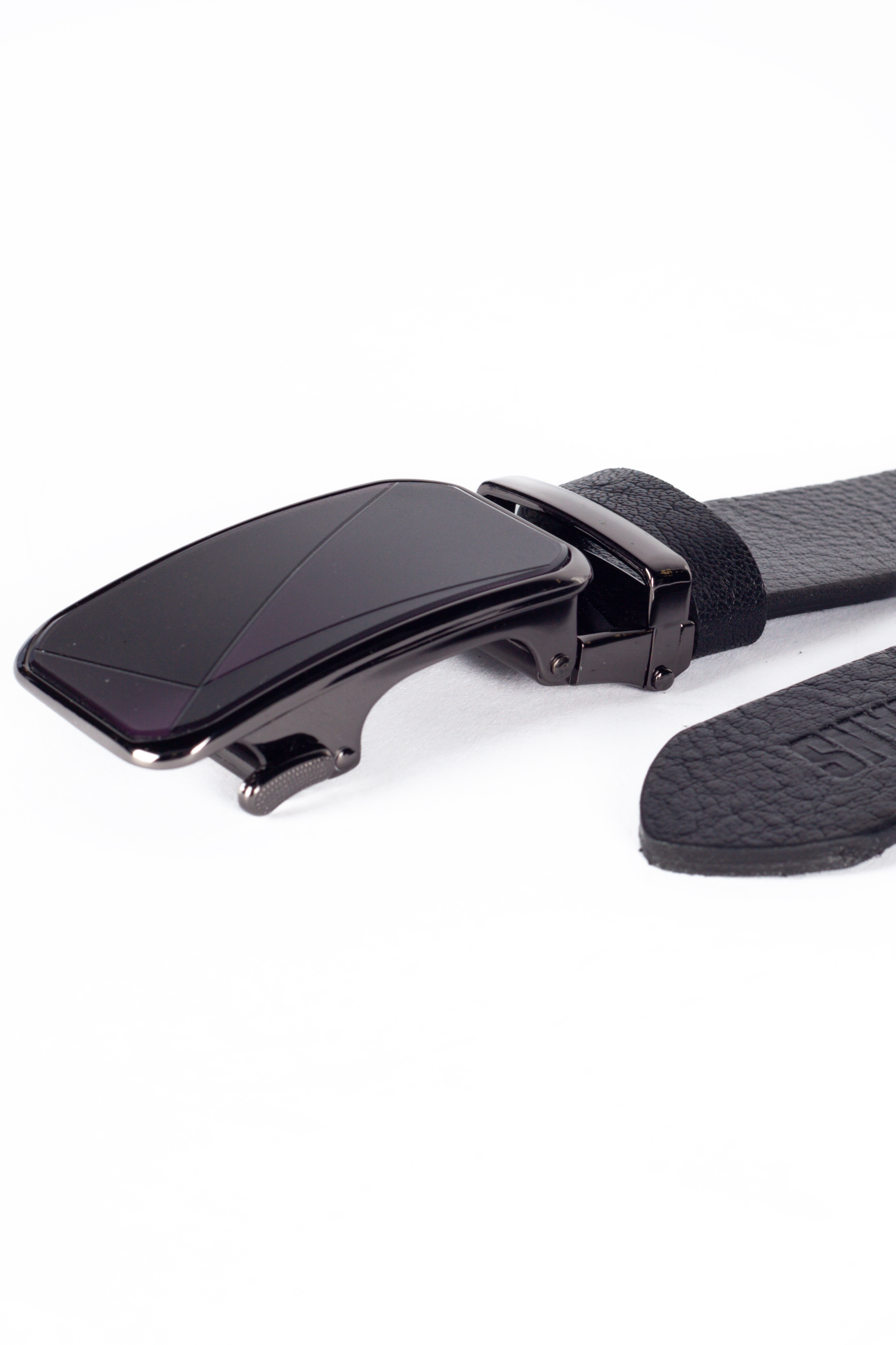 Leather belt BLK JEANS 984135-202-101-BLACK