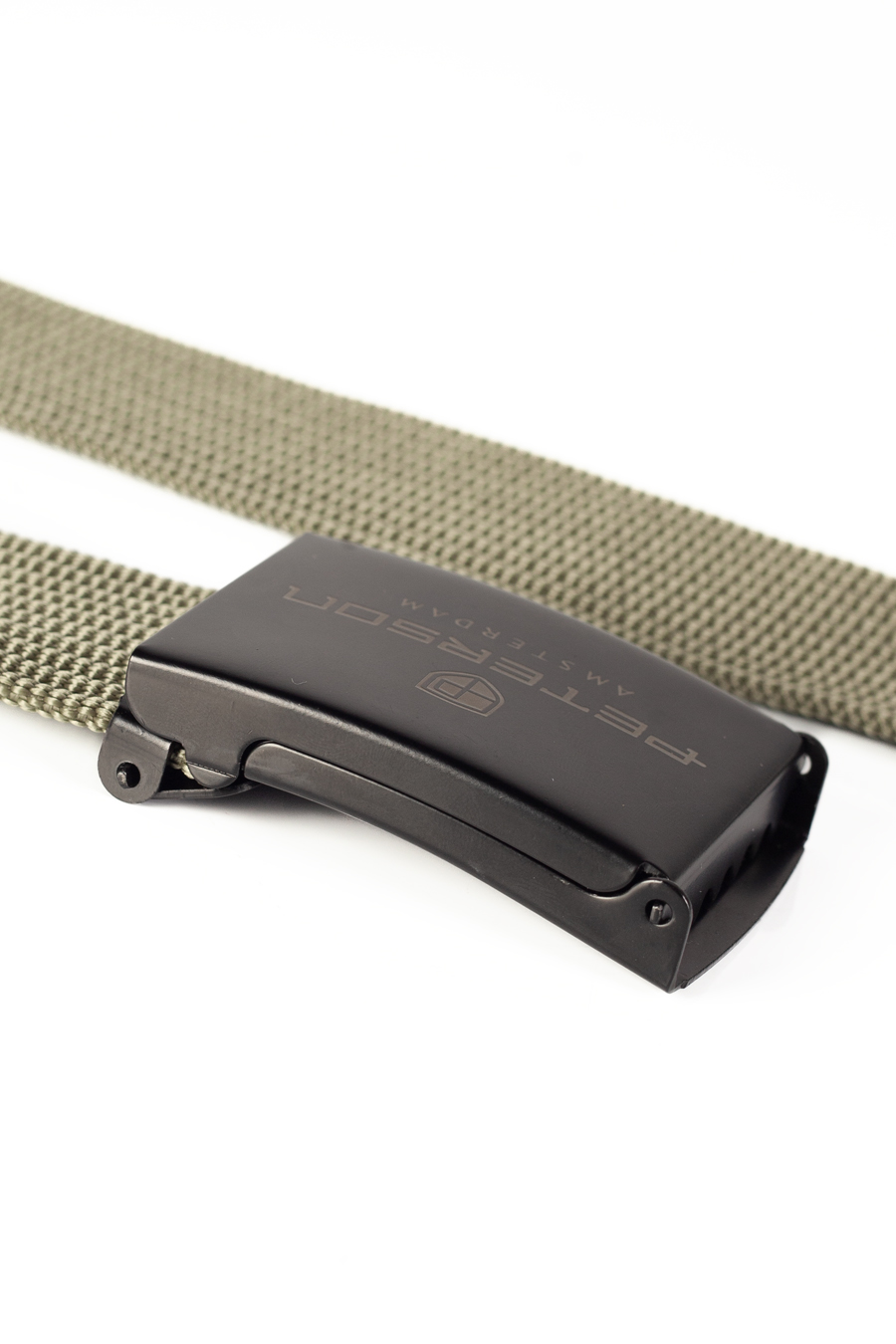 Belt PETERSON PTN-BLACK-GREEN