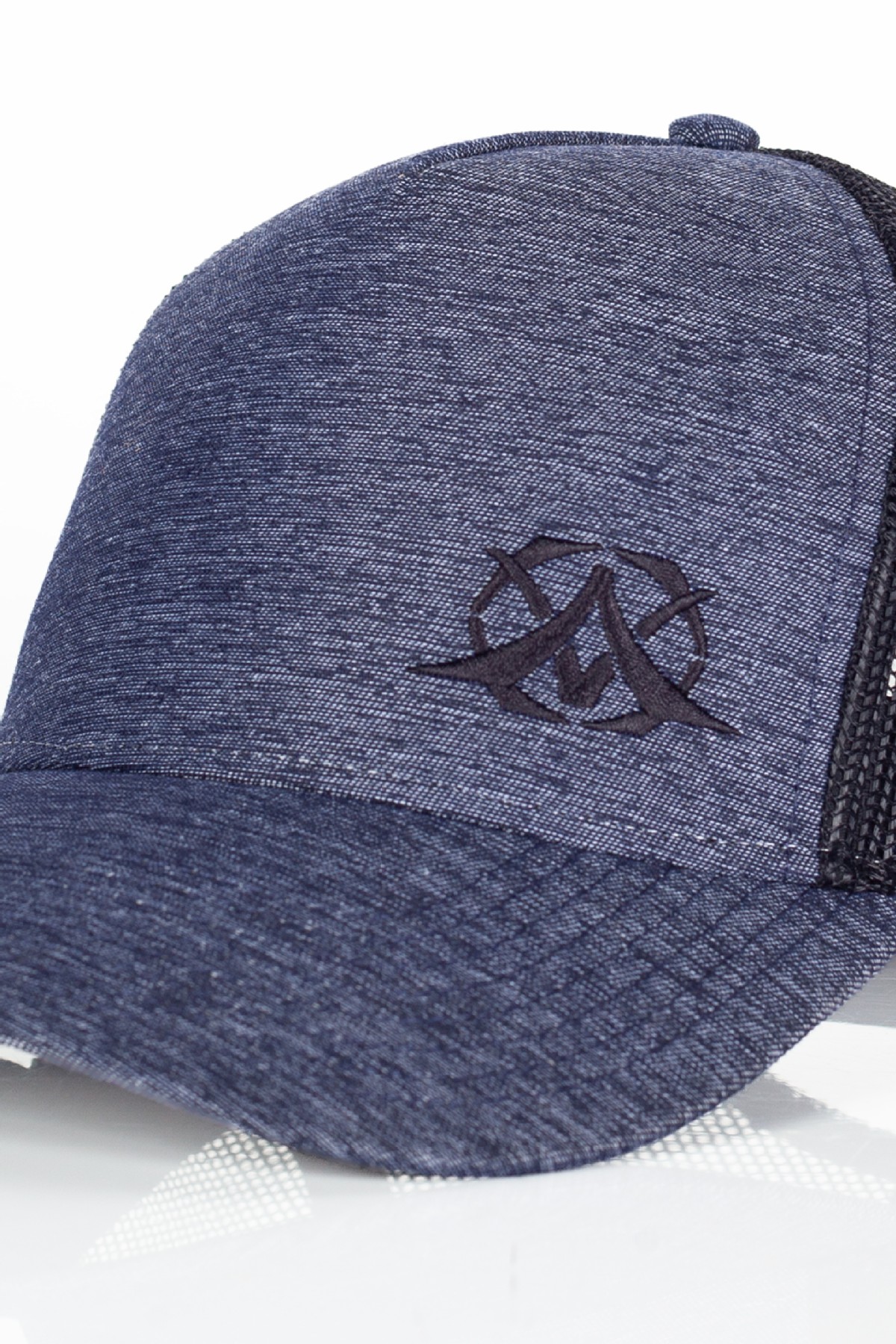 Hat X JEANS RAPPER-MELANGE-NAVY