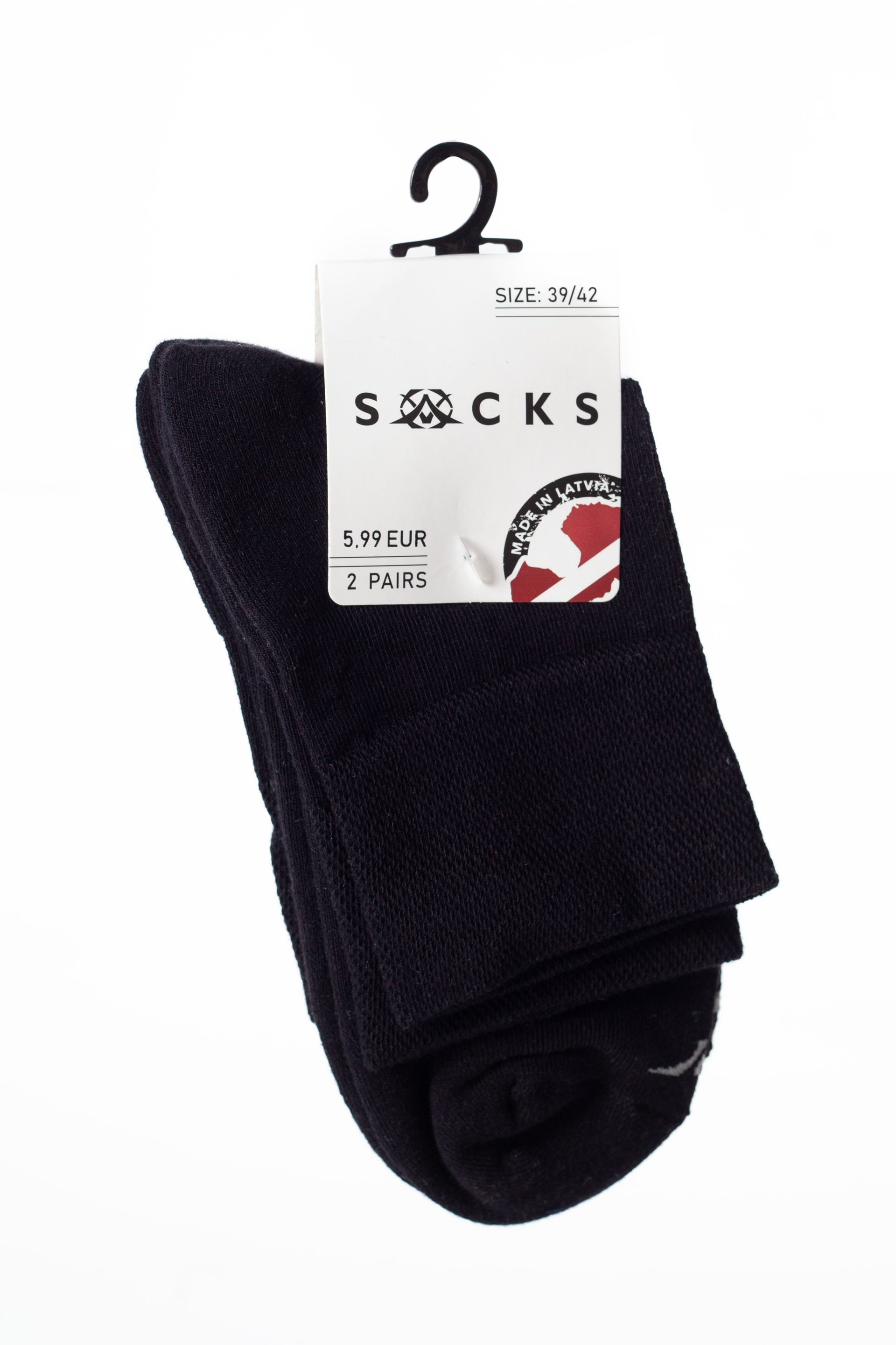 Socks X JEANS 12S41-2P-BLACK