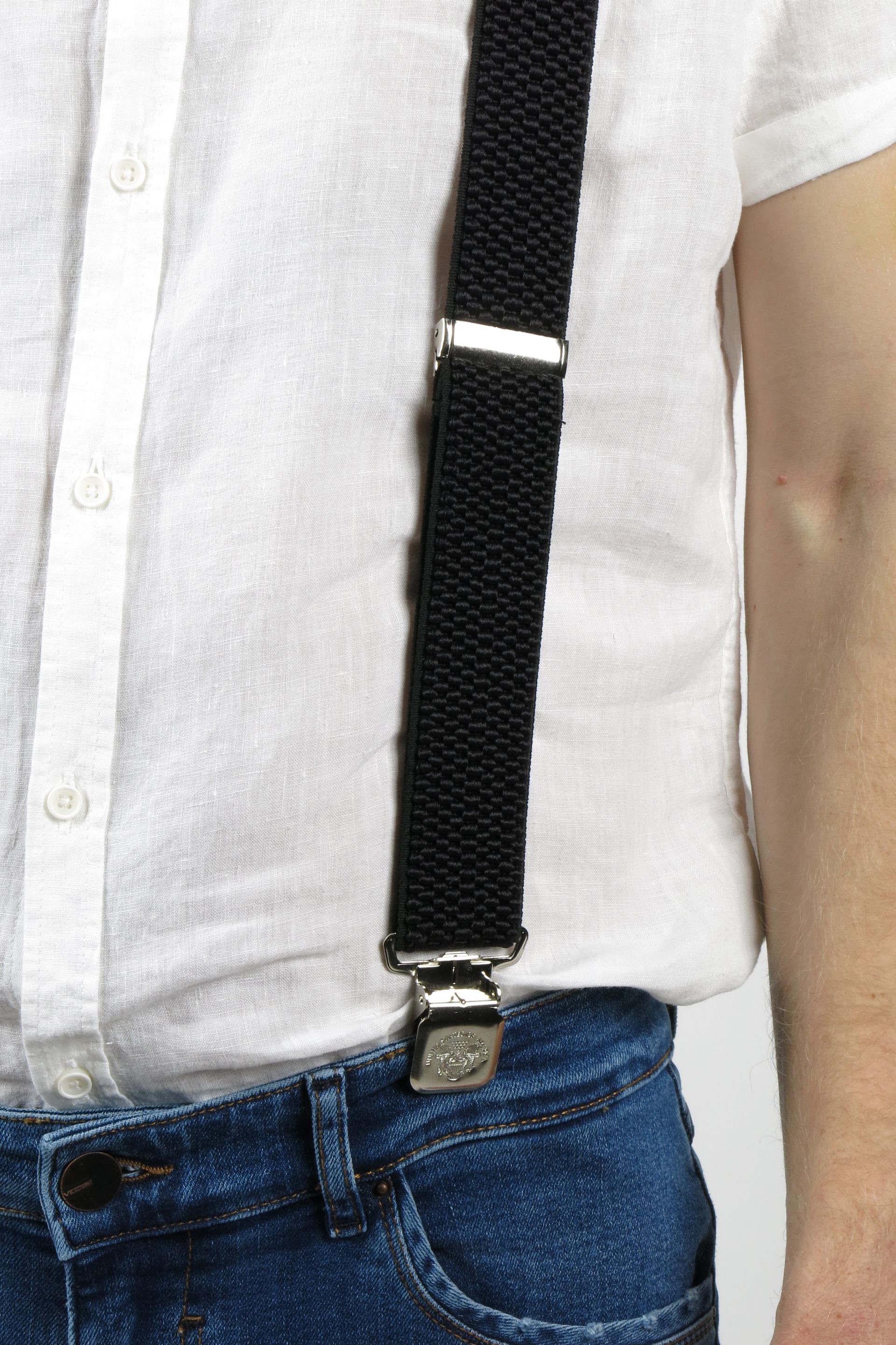 Suspenders X JEANS DMAX40-BLACK