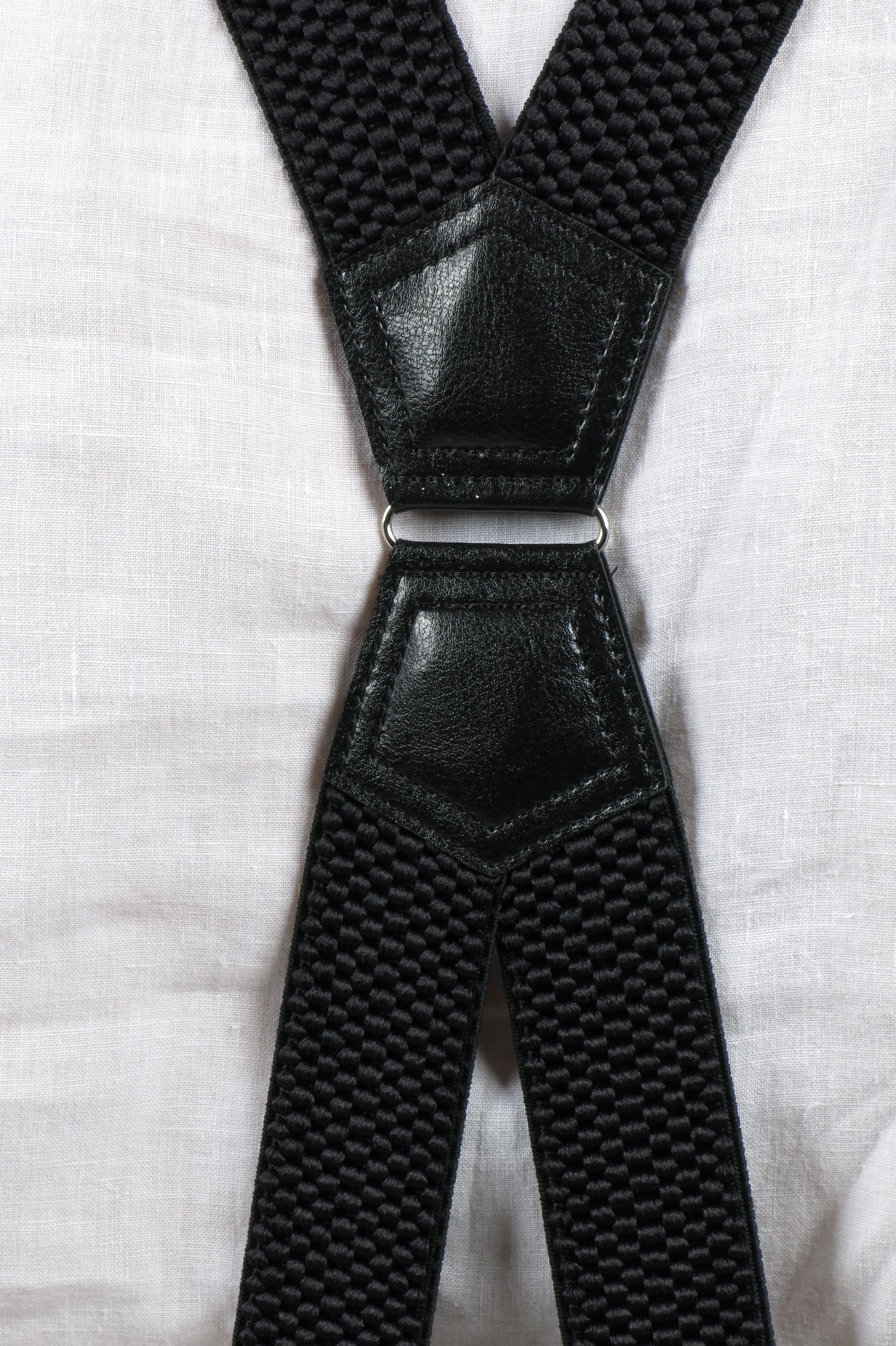 Suspenders X JEANS DMAX40-BLACK
