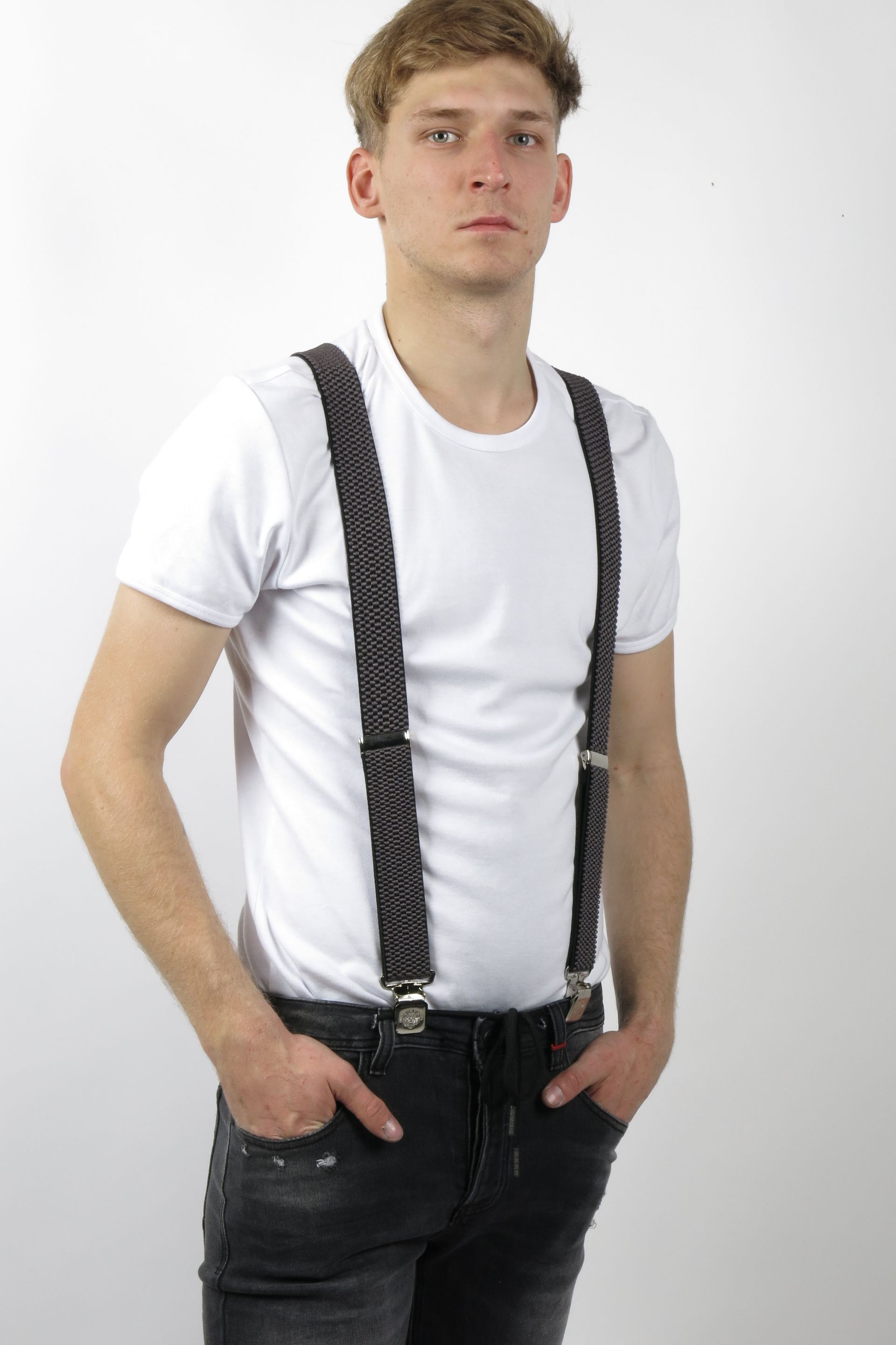 Suspenders X JEANS DYK40-GRAY