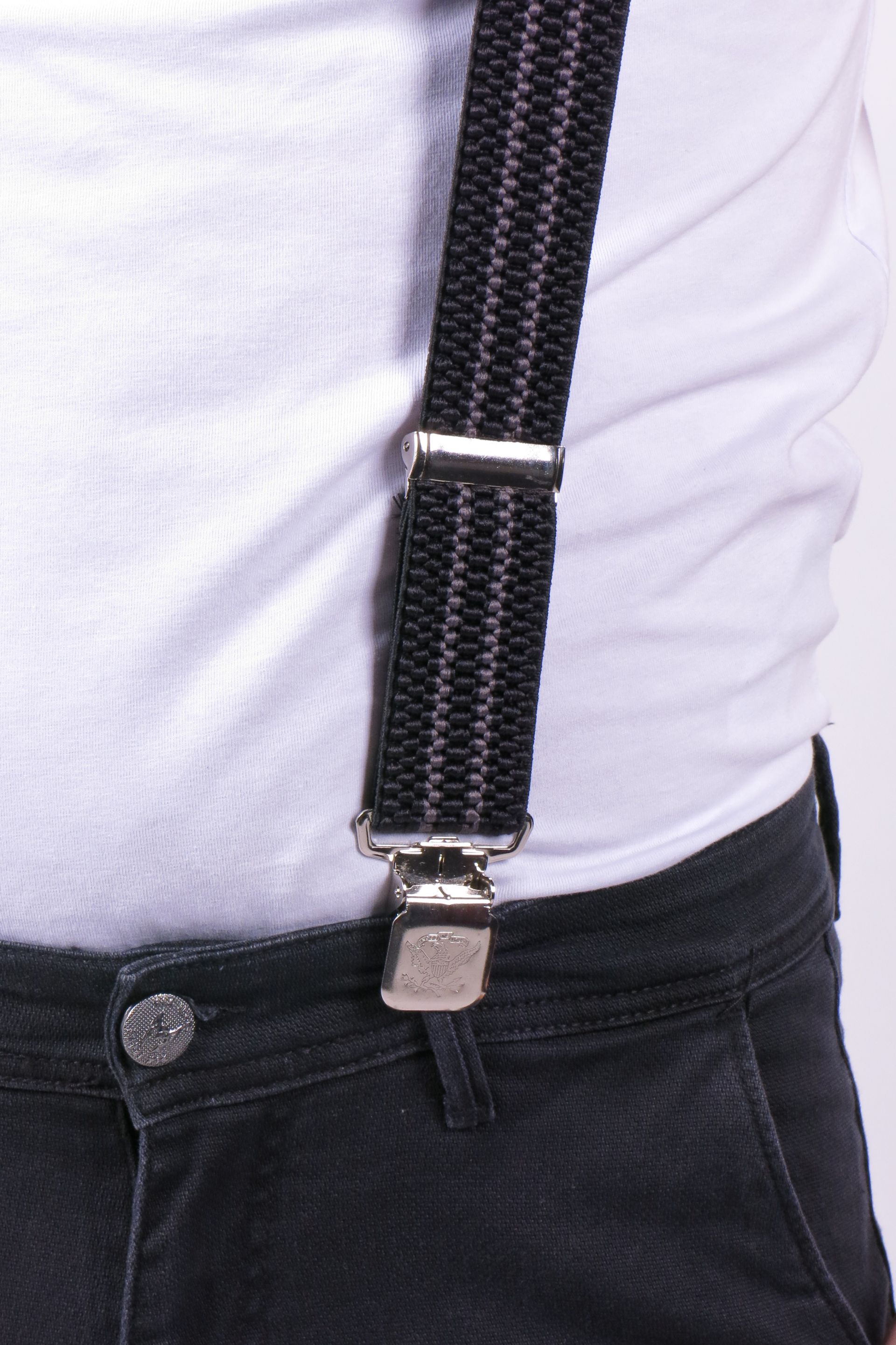 Suspenders X JEANS DYK40-MIX-BLACK
