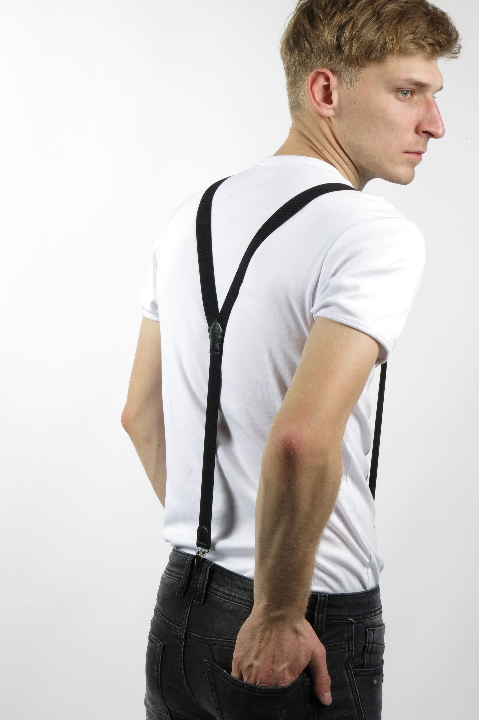 Suspenders X JEANS DYP25-BLACK