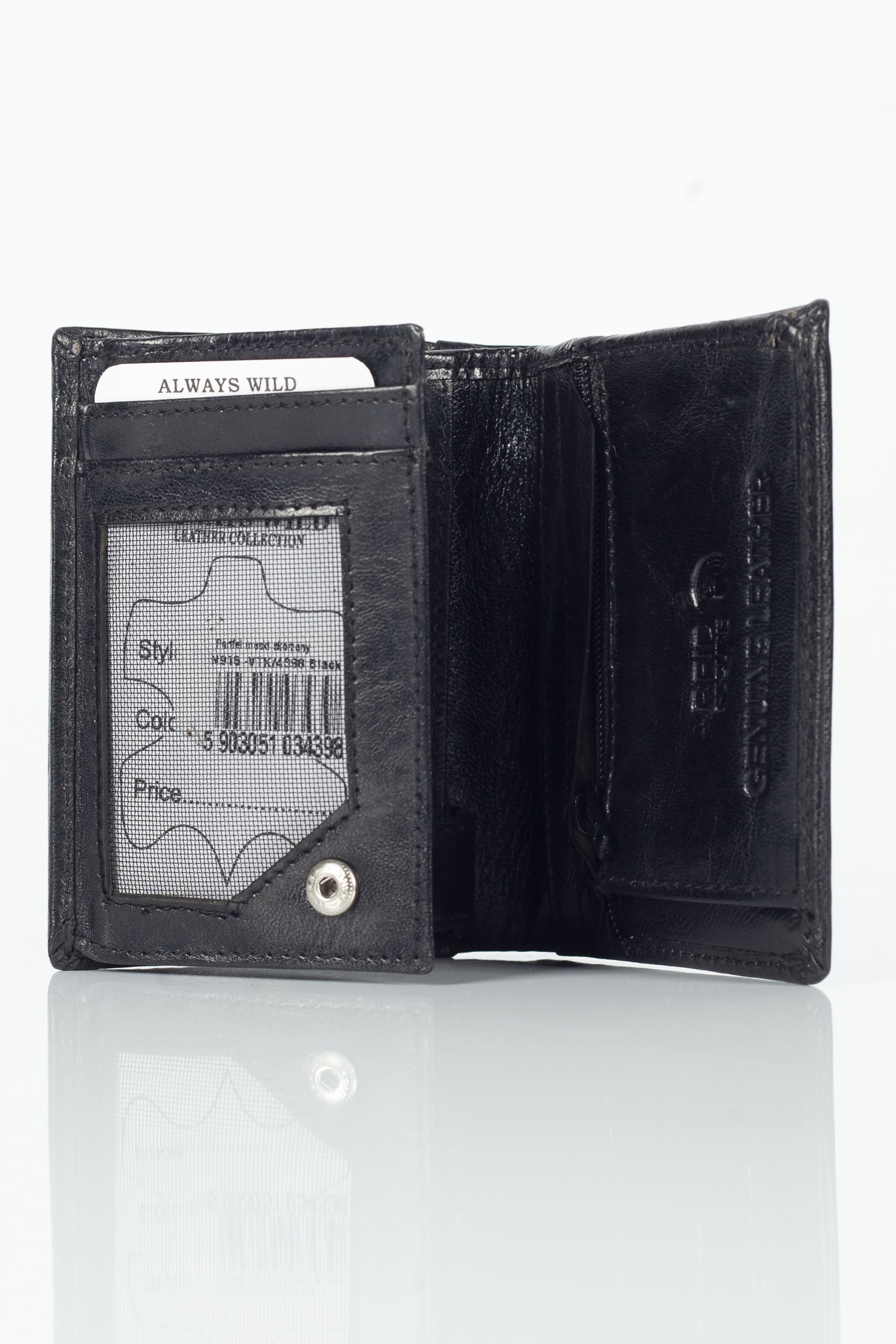 Wallet WILD N915-VTK-BOX-4398-BLACK