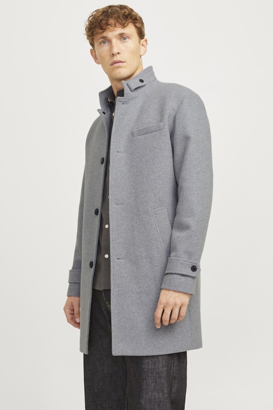 Coat JACK & JONES 12258672-LG-Melange