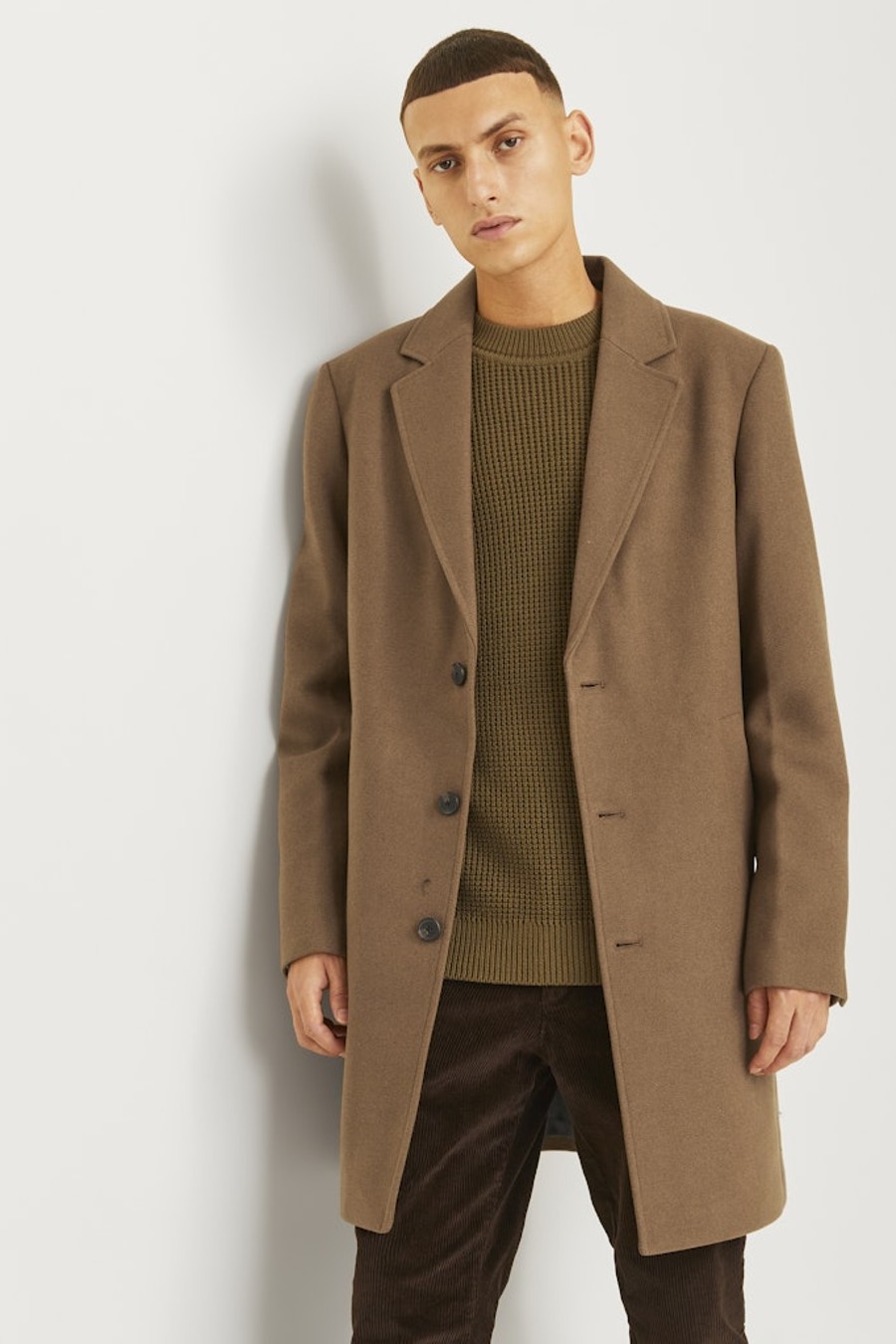 Coat JACK & JONES 12263845-Khaki