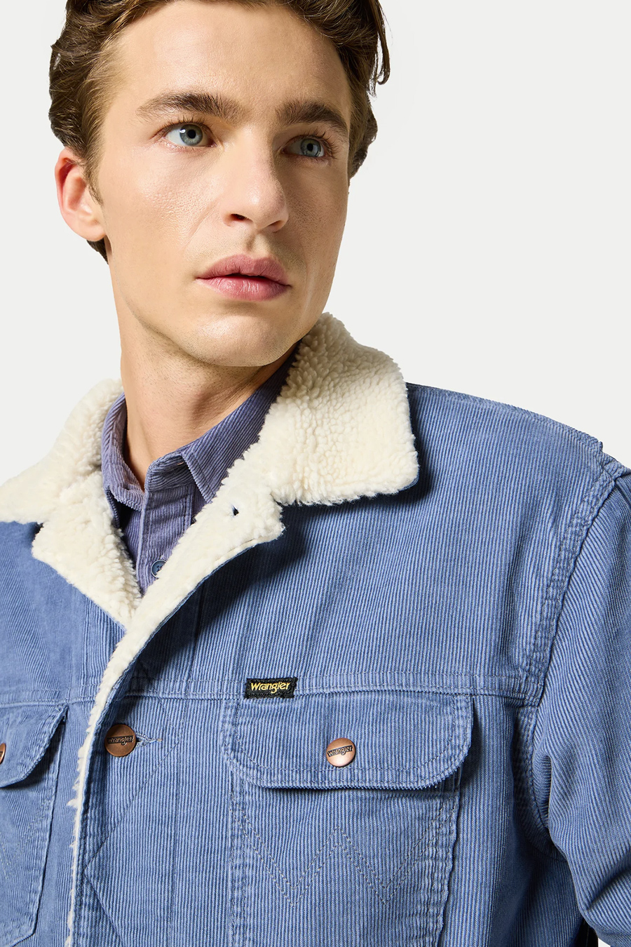 Denim jacket with lining WRANGLER 112357214