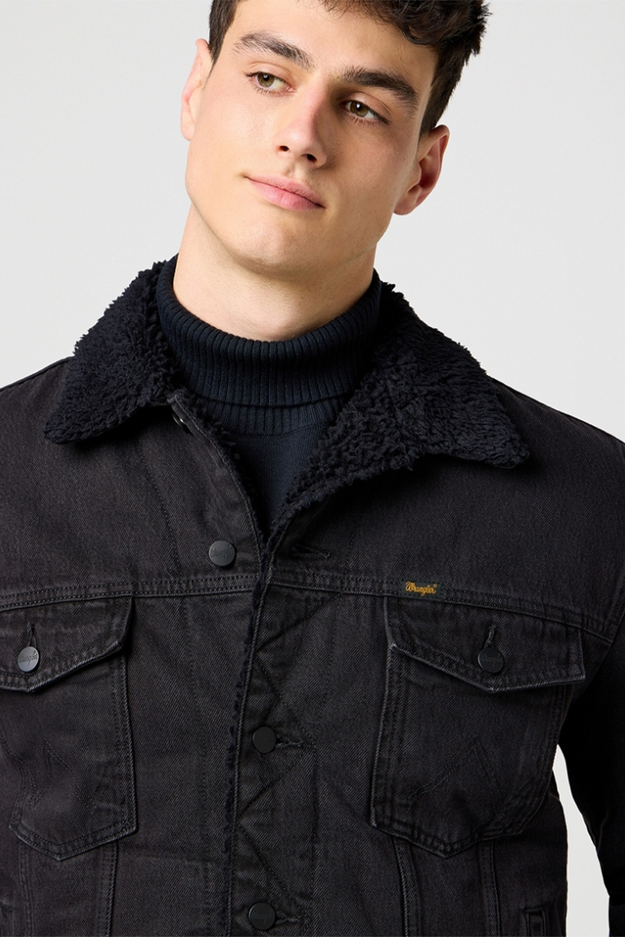 Denim jacket with lining WRANGLER 112371441