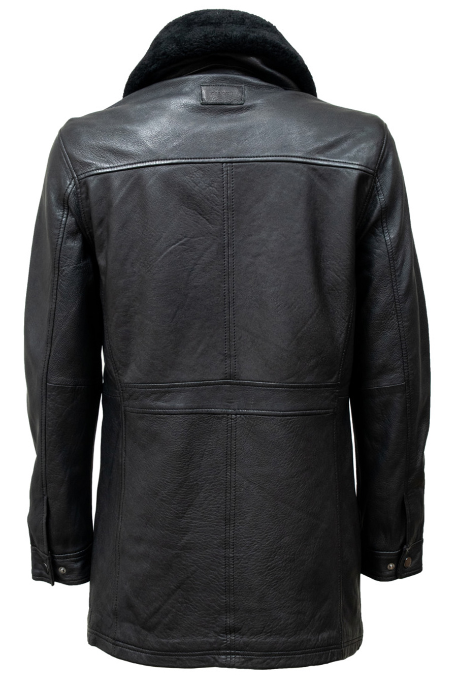 Leather jacket DEERCRAFT 3701-0123-black