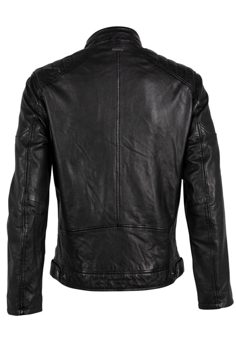 Leather jacket DEERCRAFT 3701-0126-black