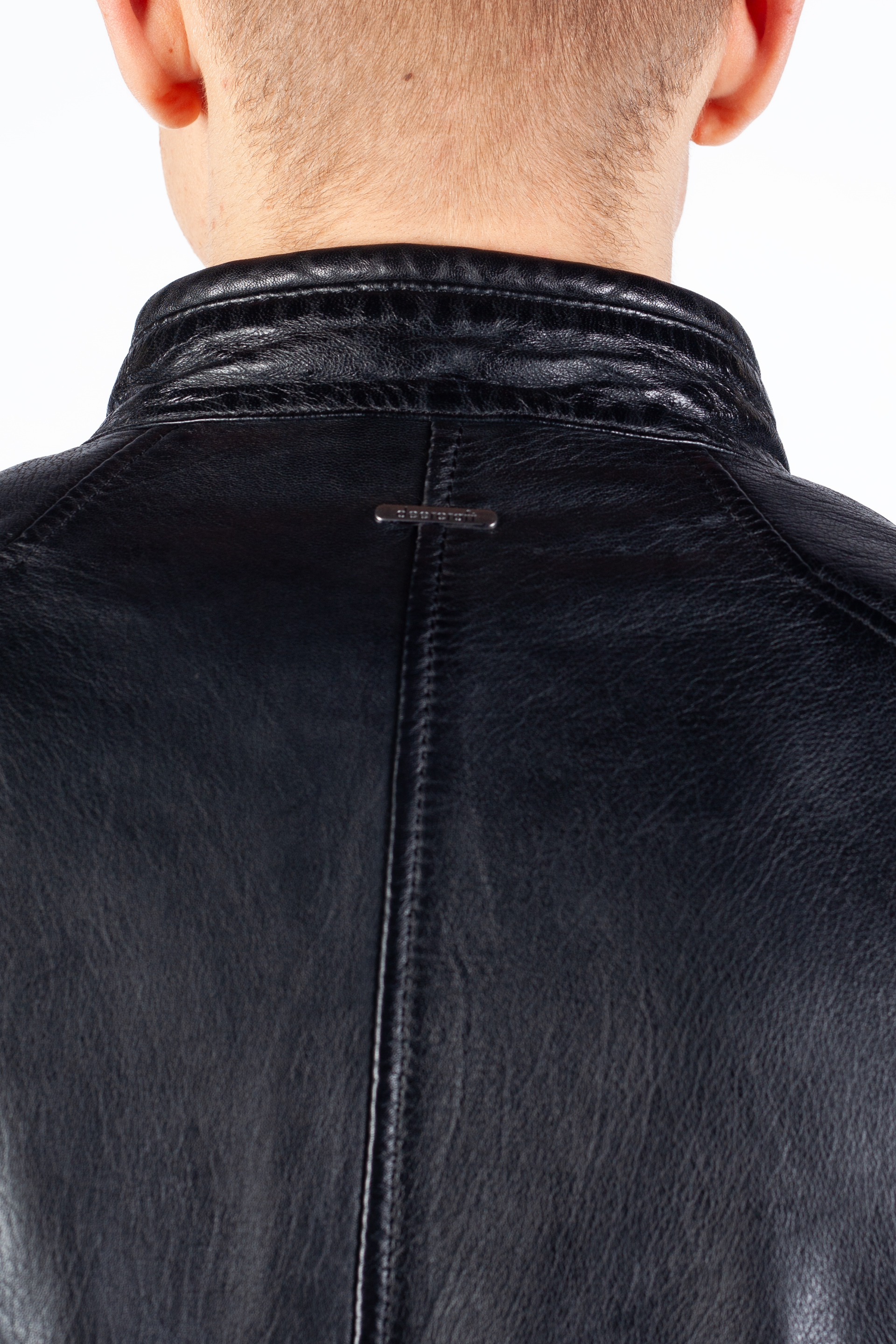 Leather jacket DEERCRAFT 3701-0126-black
