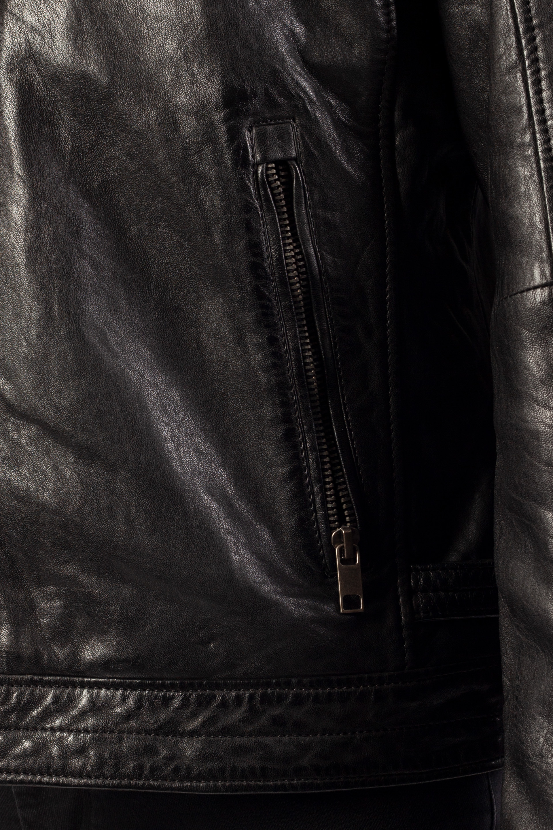 Leather jacket DEERCRAFT