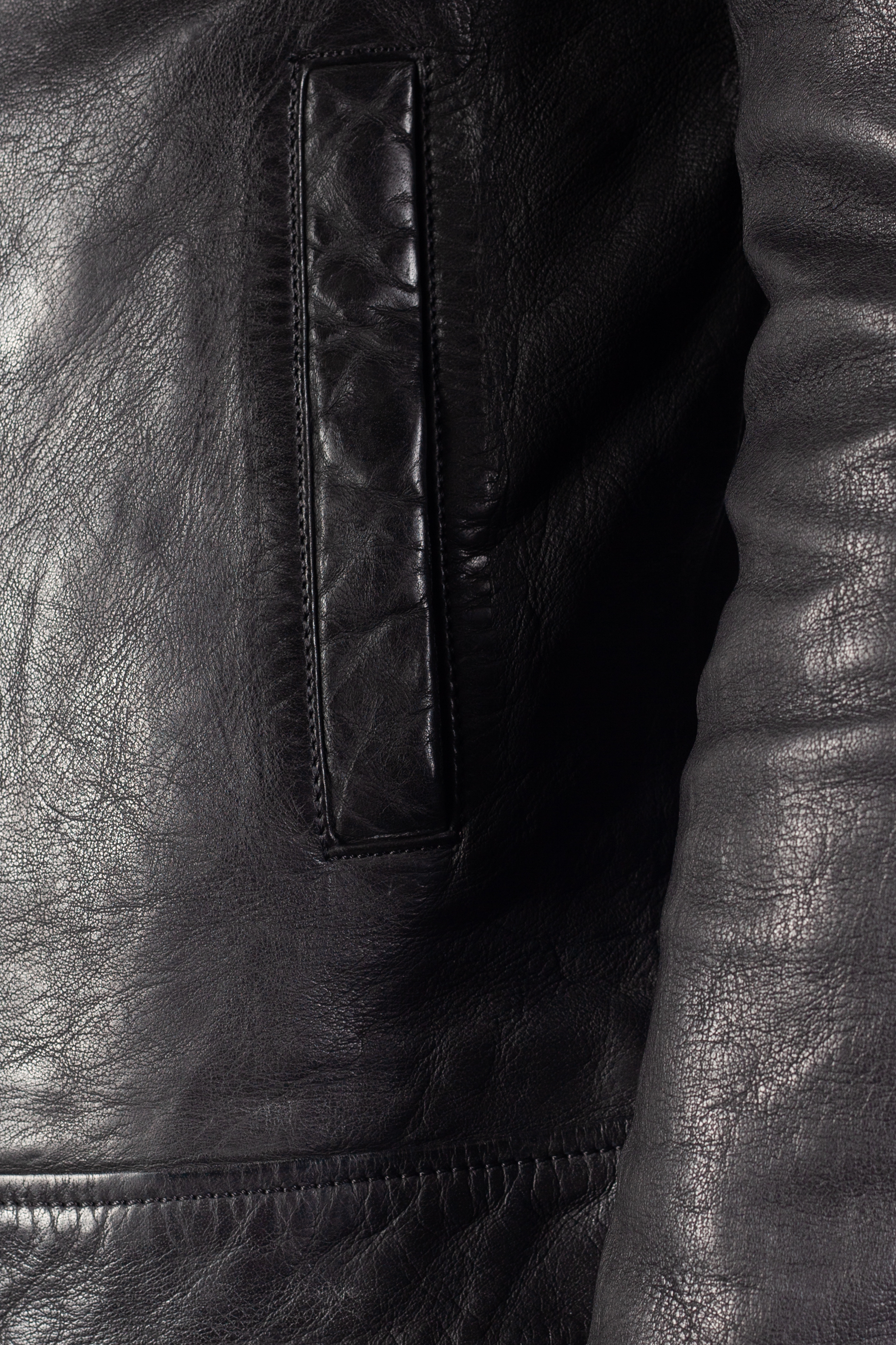 Leather jacket GIPSY 1201-0492-black