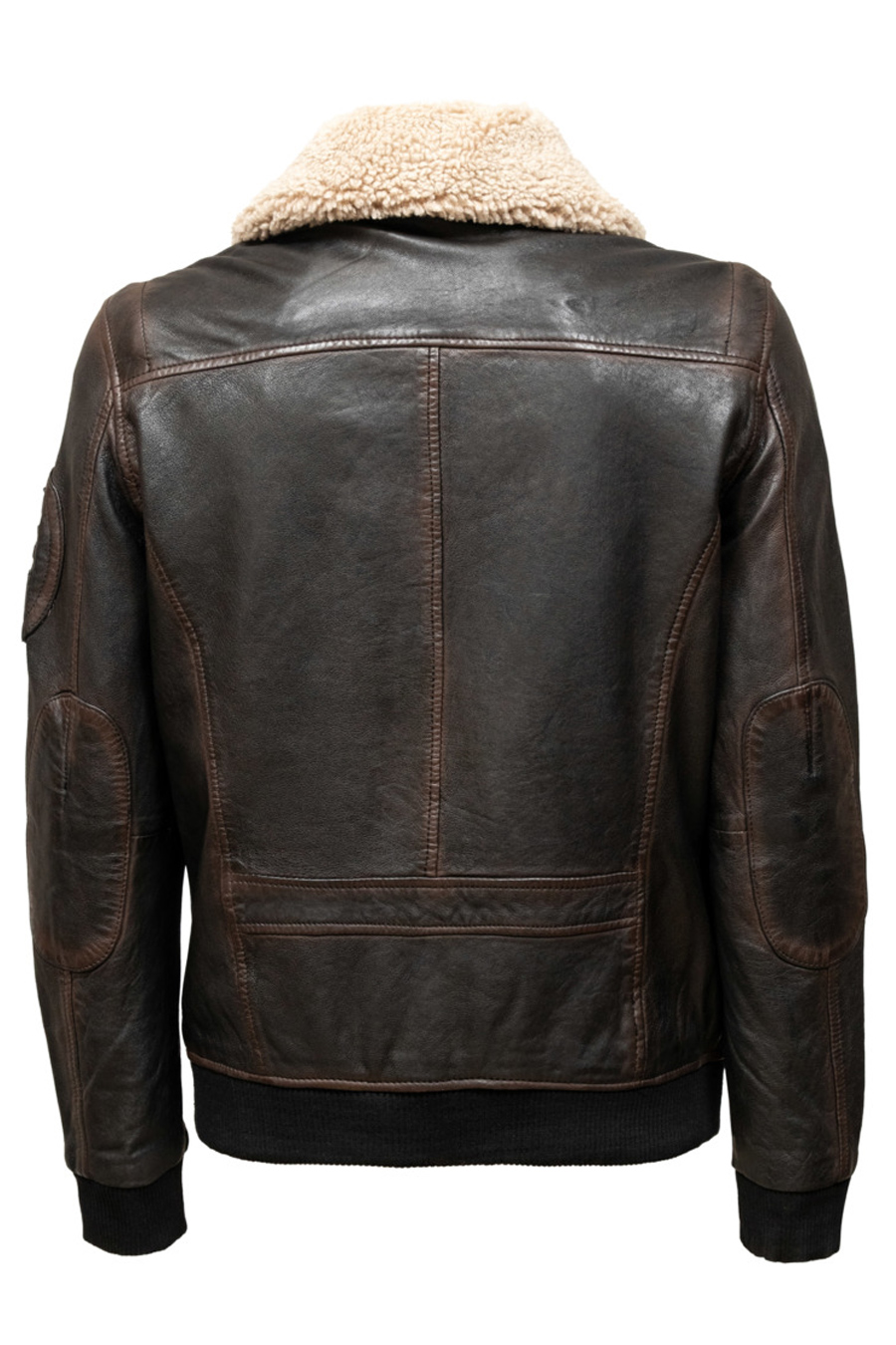 Leather jacket GIPSY 1201-0624-brown