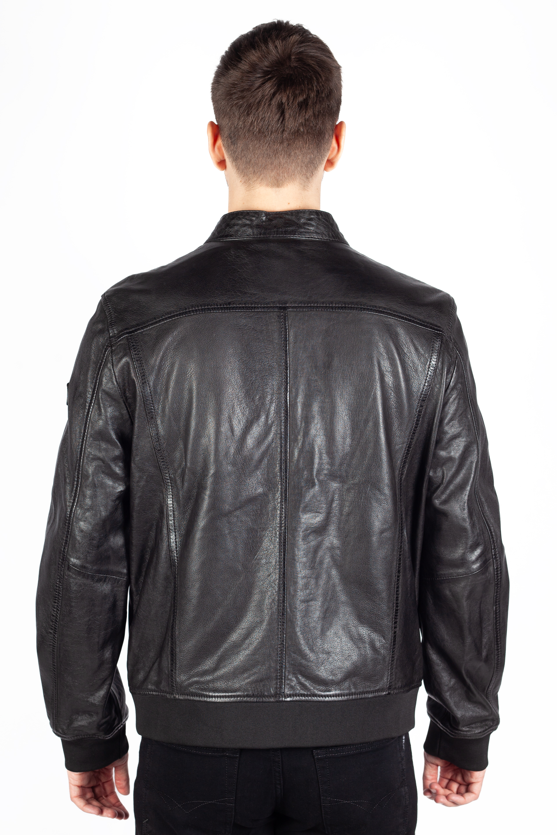 Leather jacket GIPSY 1201-0625-black