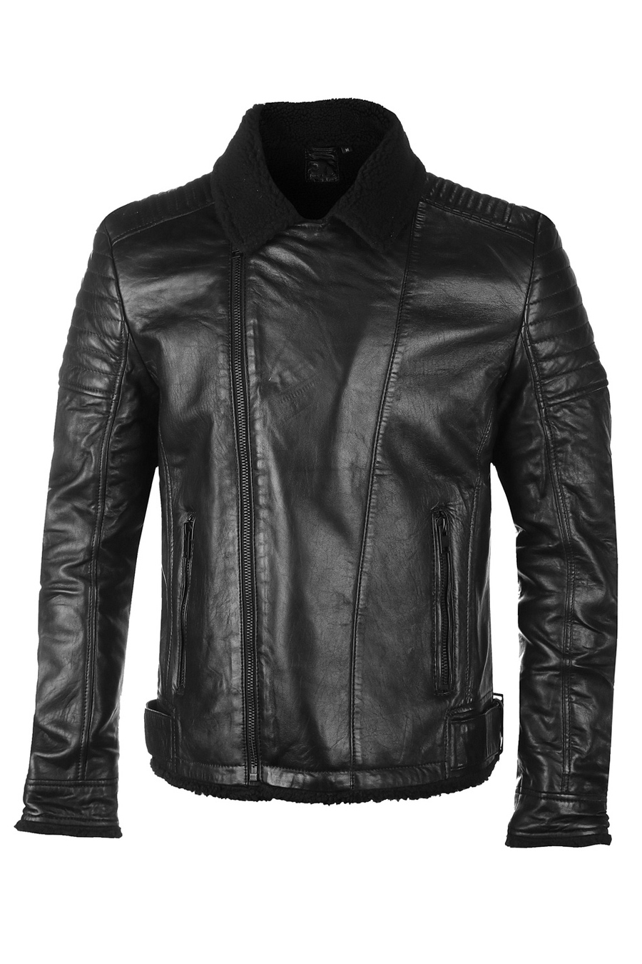 Leather jacket GIPSY 2201-0139-black