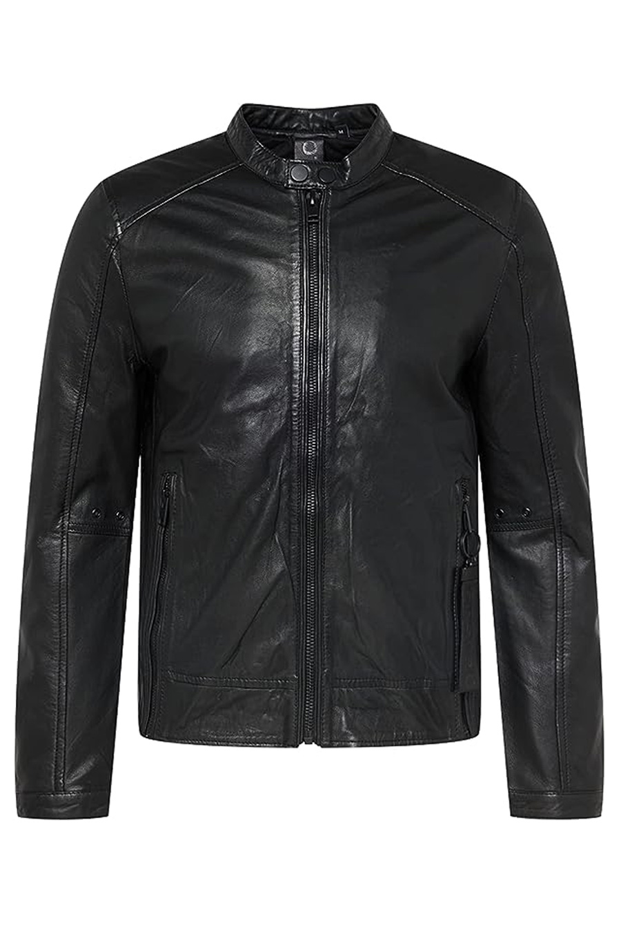 Leather jacket GIPSY G2MAbe-SF-LABRIV-BLACK