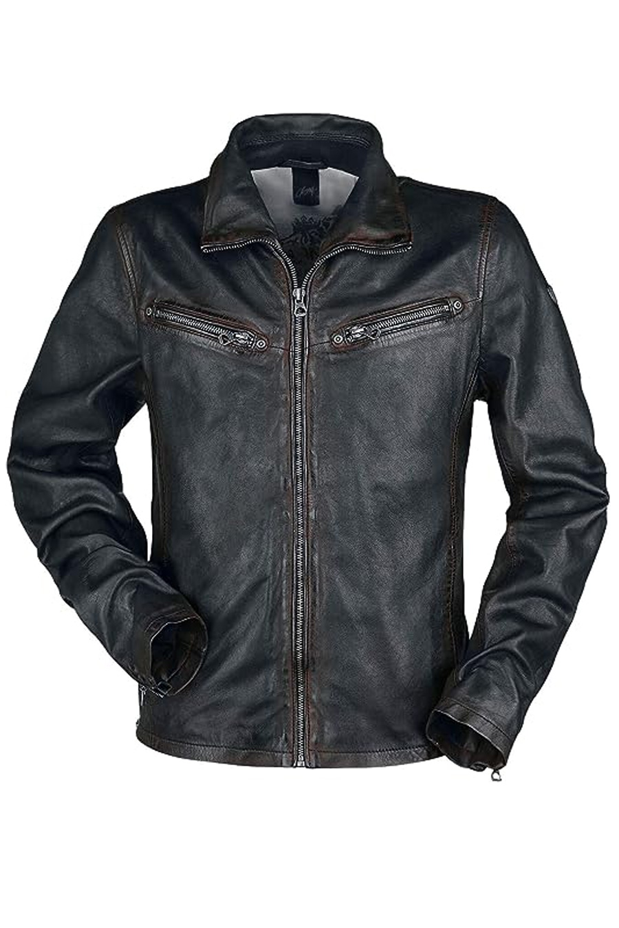 Leather jacket GIPSY GBGaines-SF-LAJORV-REDW