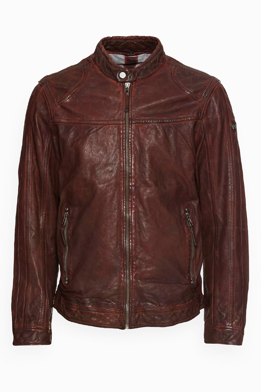 Leather jacket GIPSY GMChuto-SFLGAWV-chest