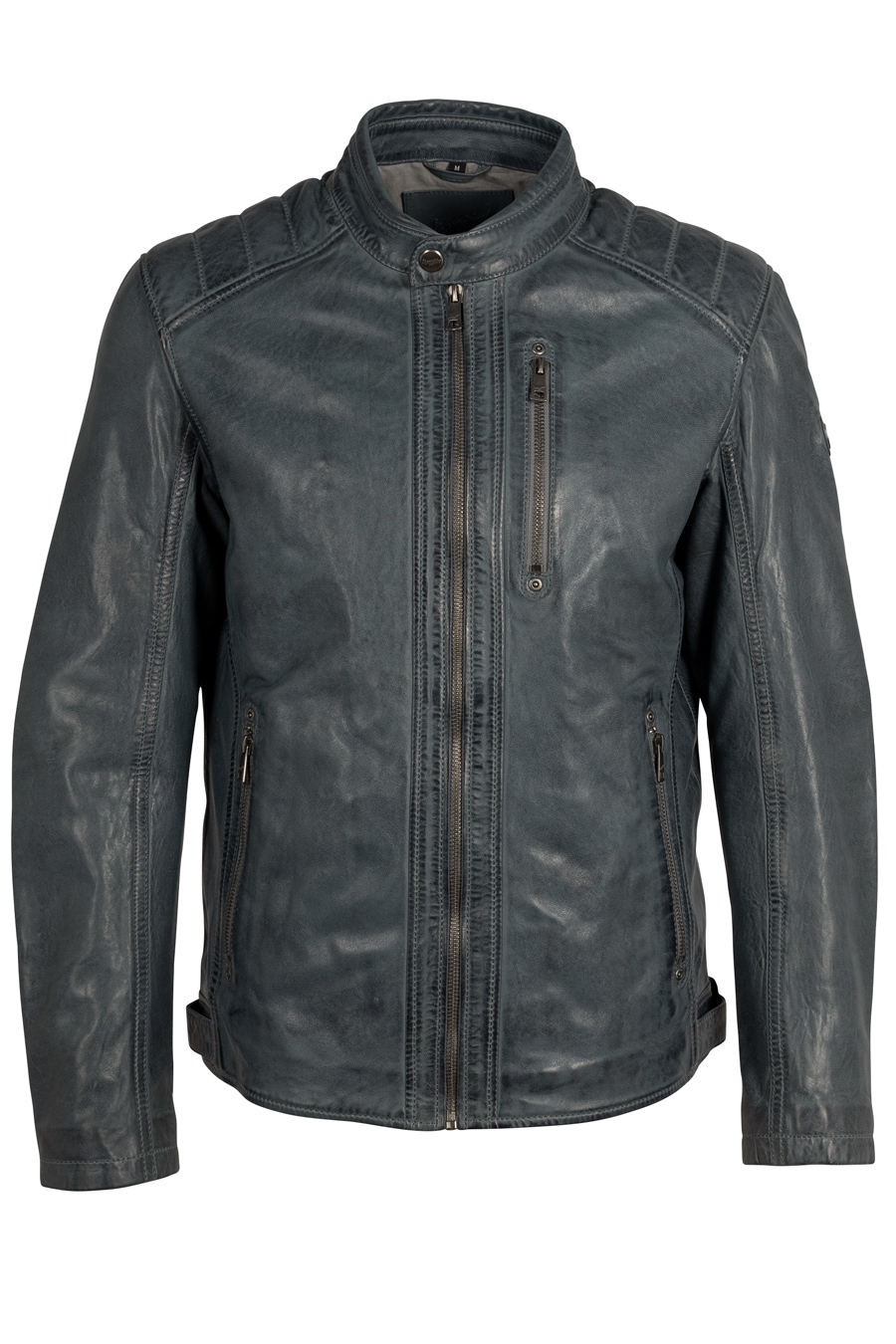Leather jacket MAURITIUS 1201-0672-vintage-blue