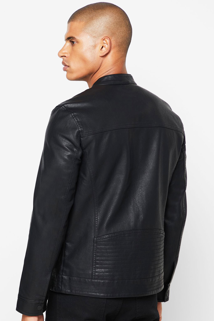 Leather jacket ONLY & SONS 22011975-BLACK