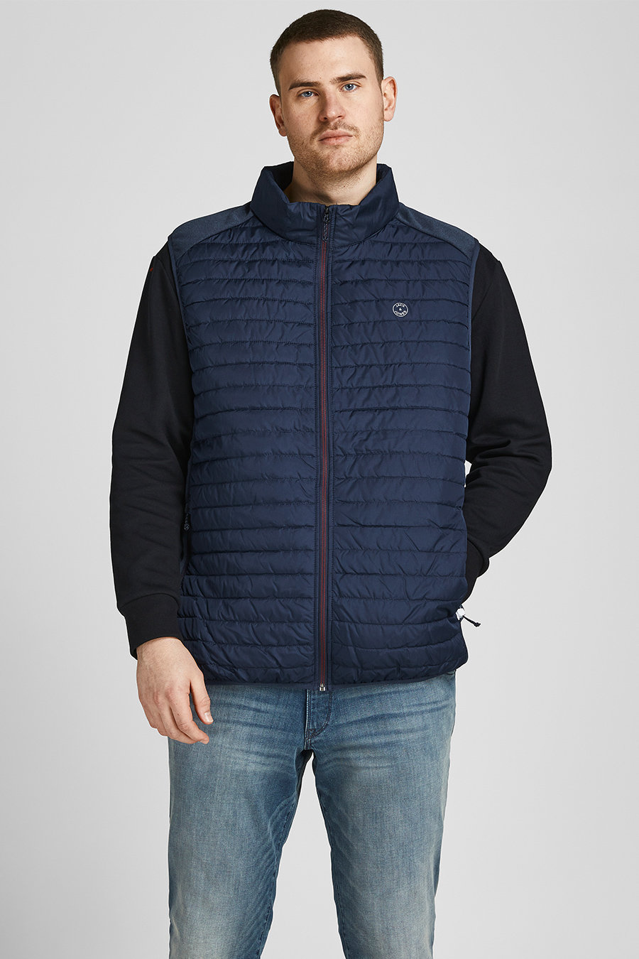 Vest JACK & JONES 12205347-Navy-Blazer