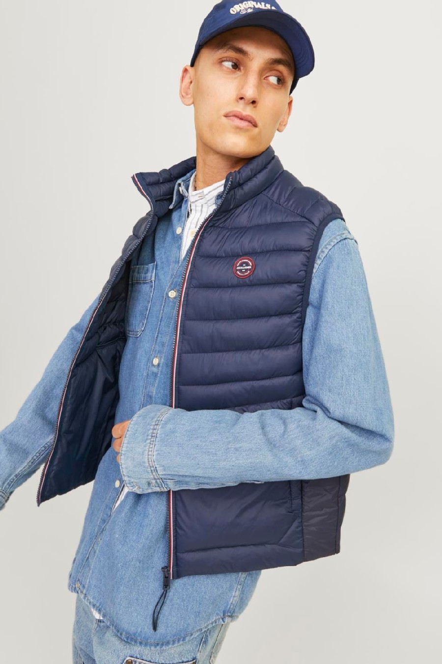 Vest JACK & JONES 12258457-Navy-Blazer-TR