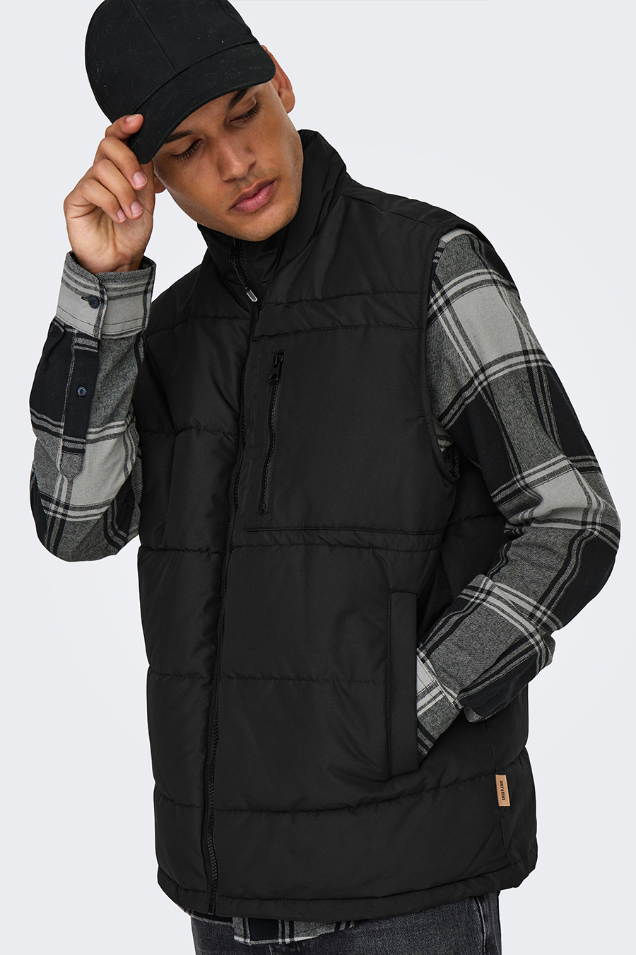Vest ONLY & SONS 22024229-Black
