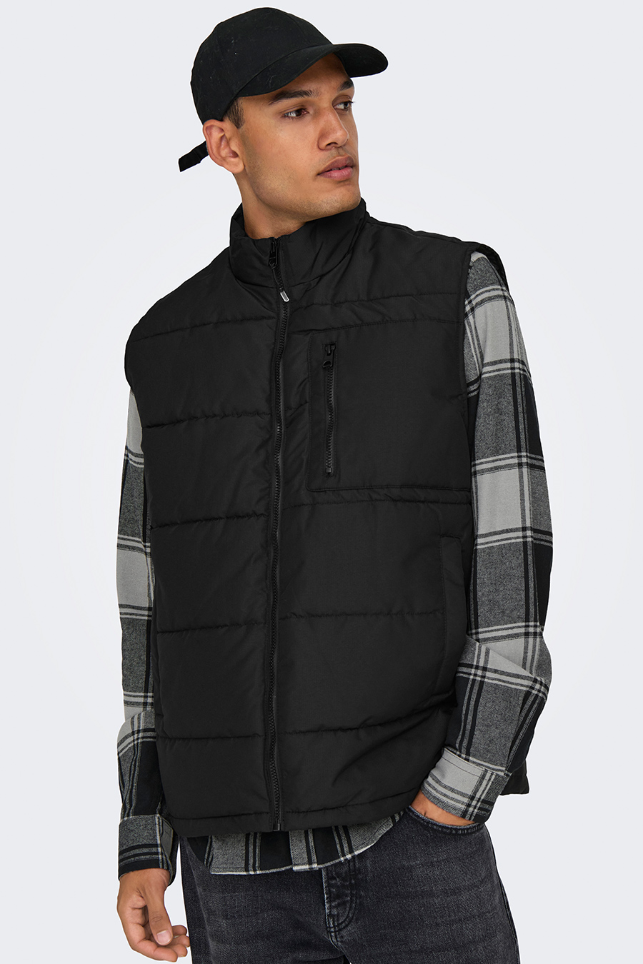 Vest ONLY & SONS 22024229-Black