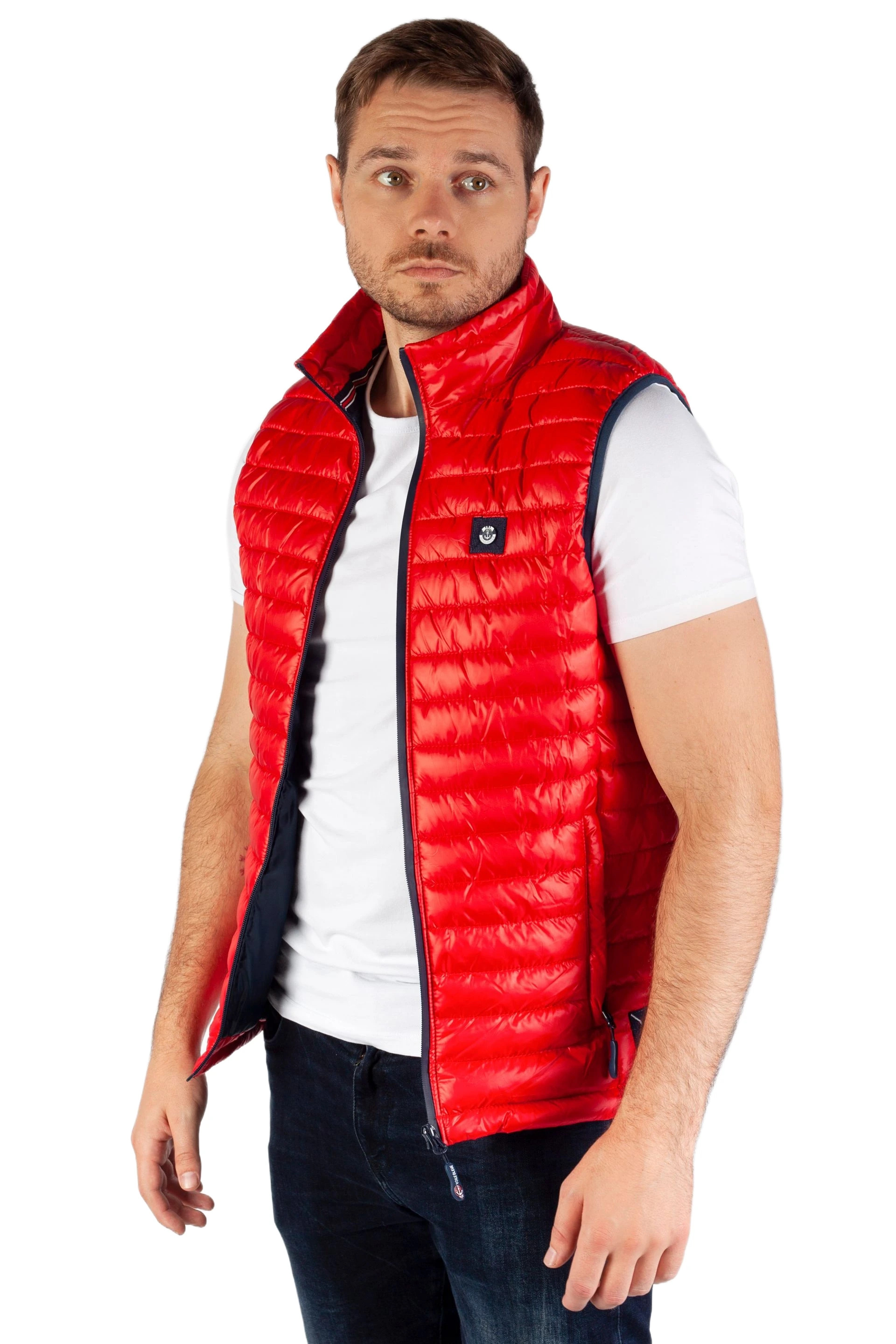 Vest VOILE BLEUE ANCHOR-RED