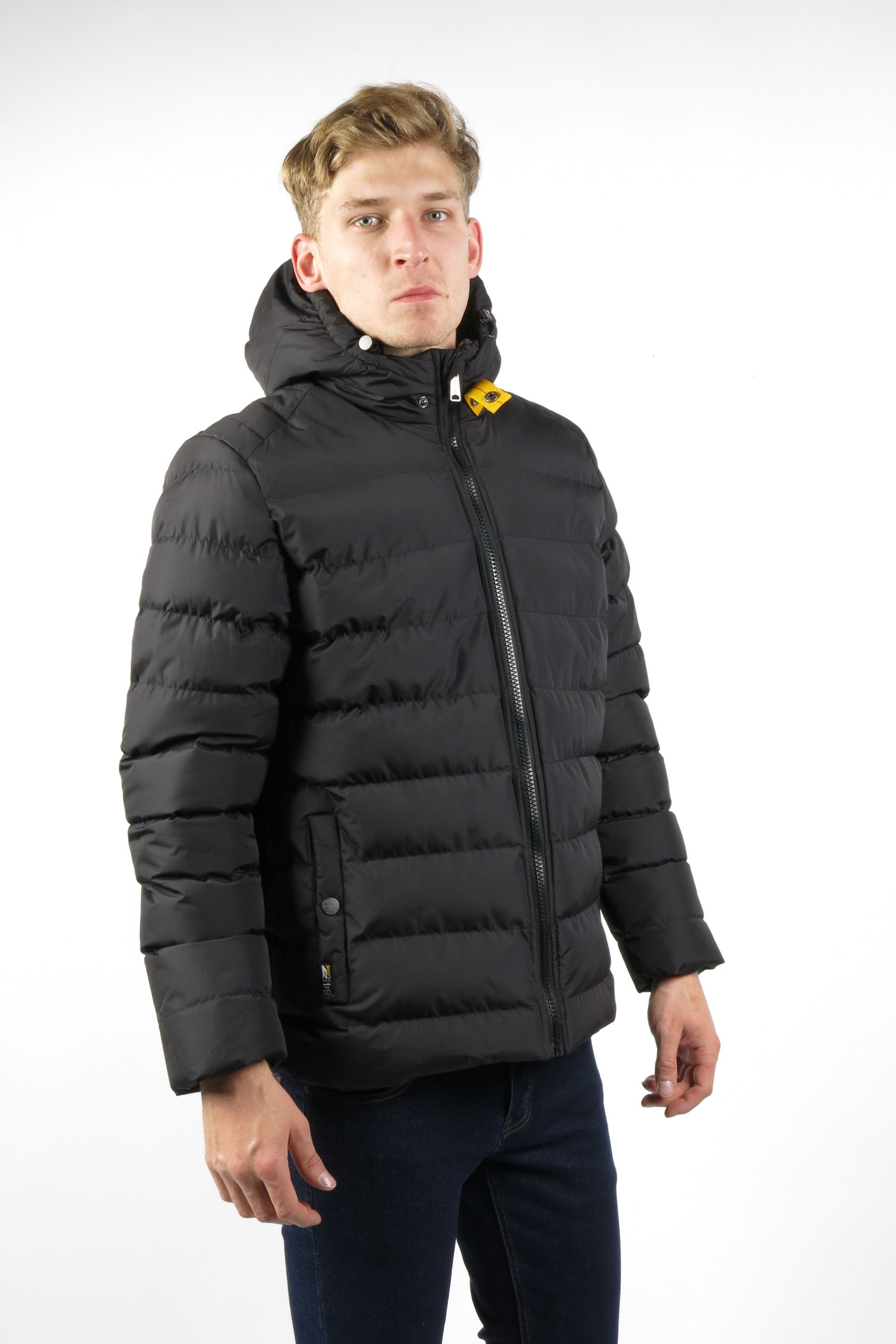 Winter jacket AERONAUTICAL ASTEROIDE-BLACK
